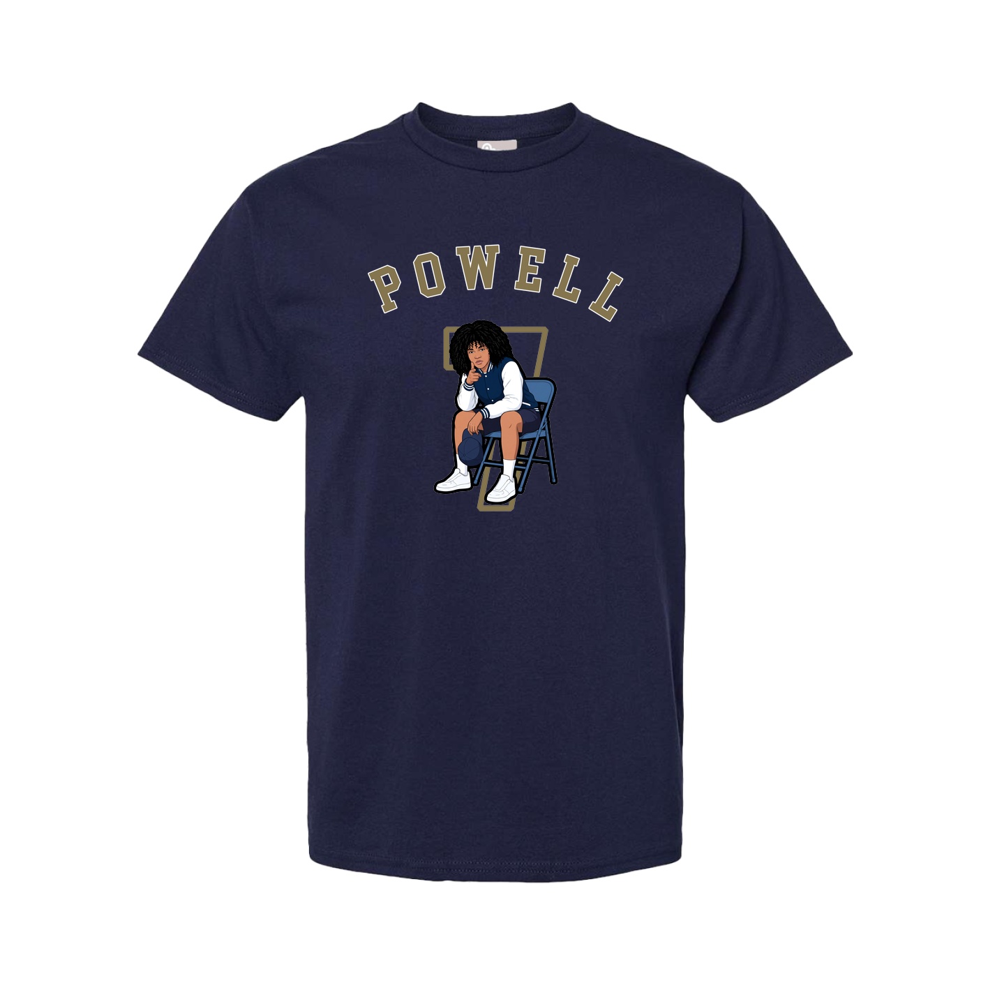 Youth Tee — Shirsey Arch in Navy