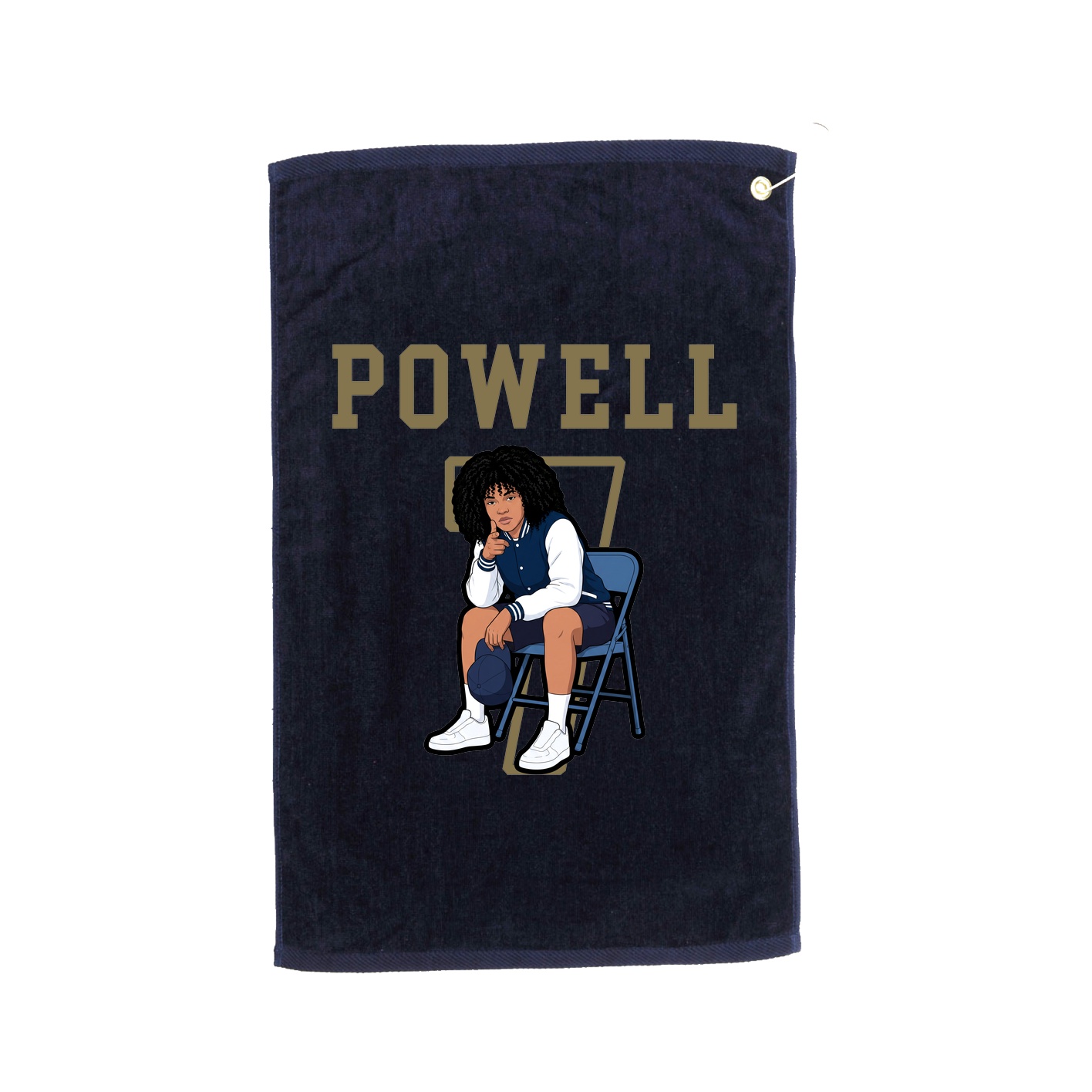 Golf Towel — Shirsey in Navy