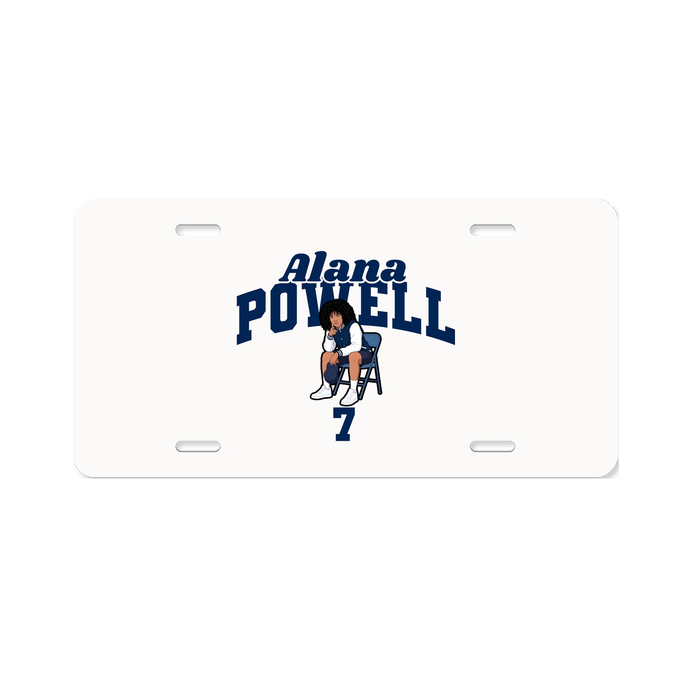 License Plate — Signature Arch in Classic