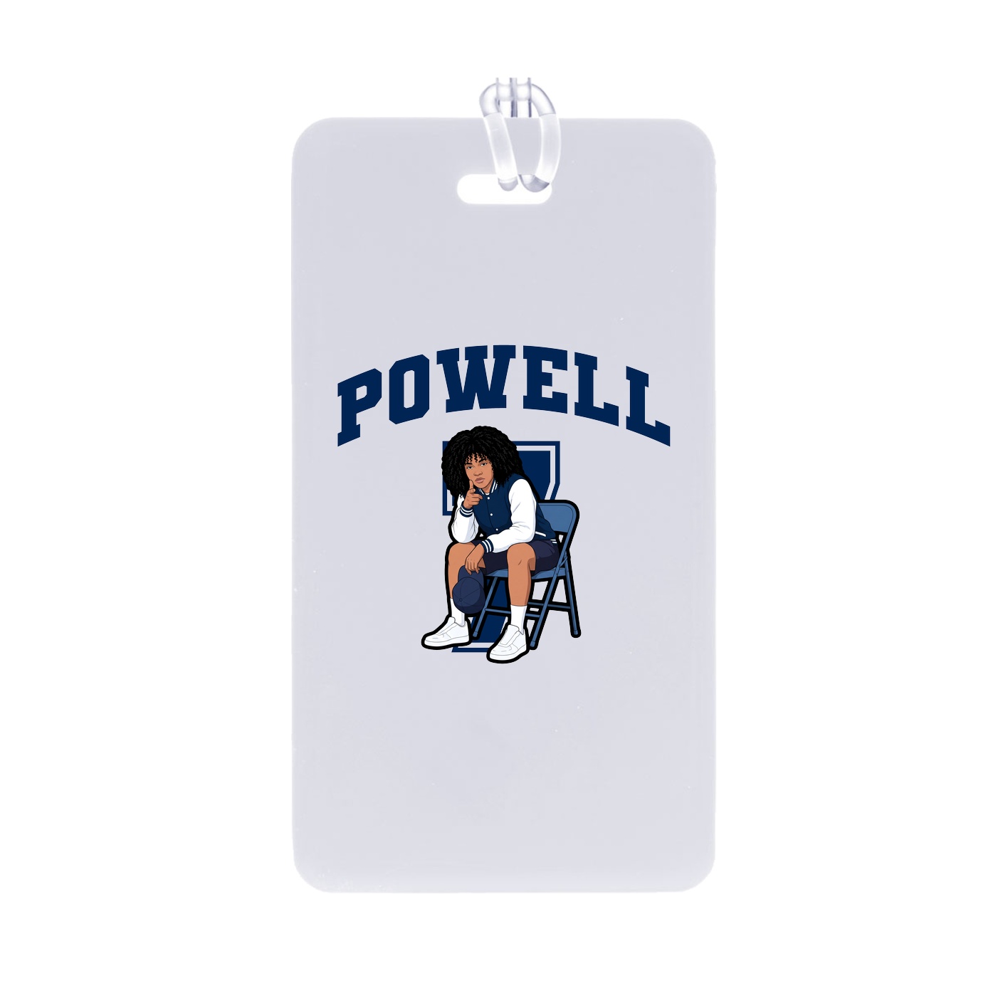 Bag Tag — Number in Classic