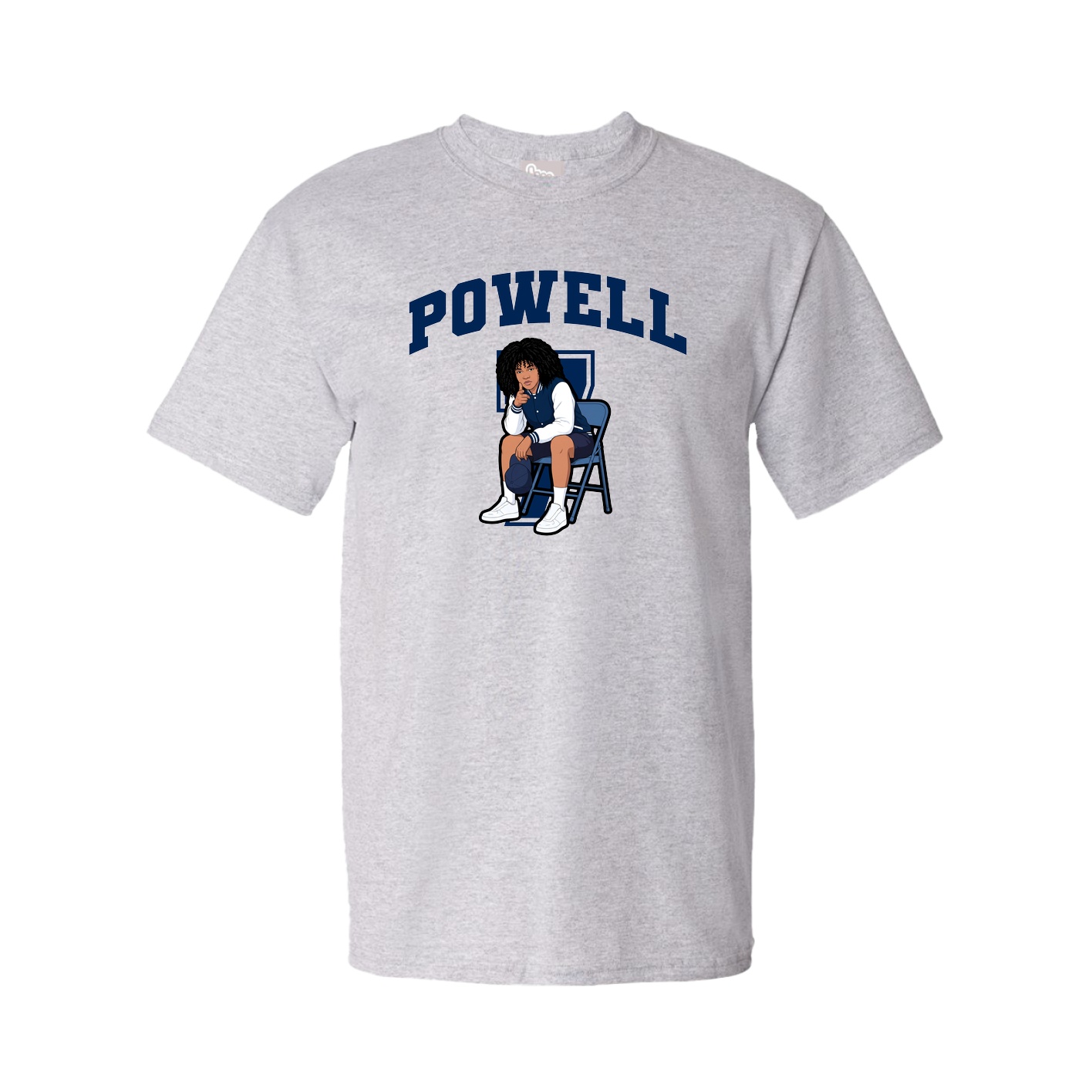 Youth Tee — Number in Grey