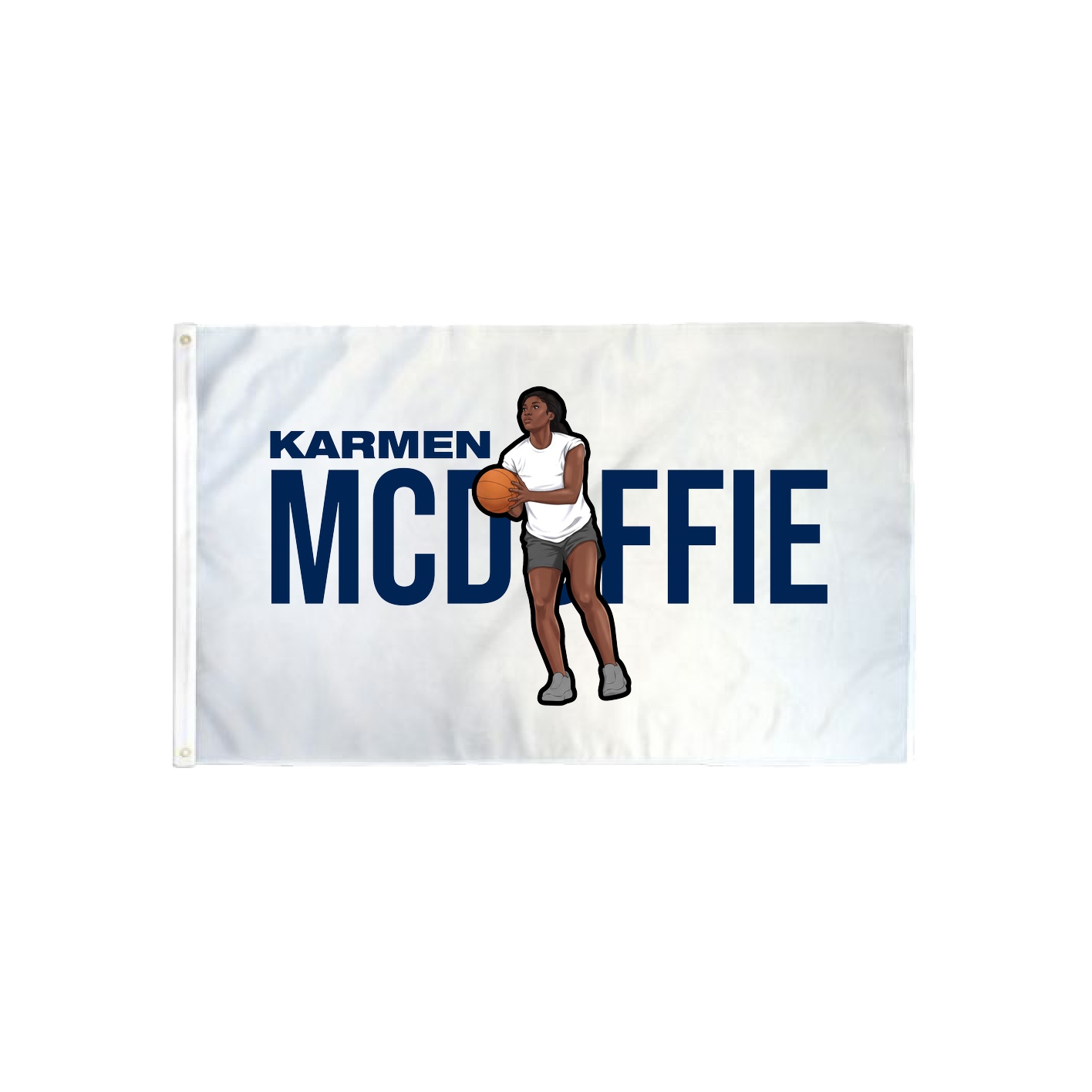 3x5 Flag — Player Name in Classic