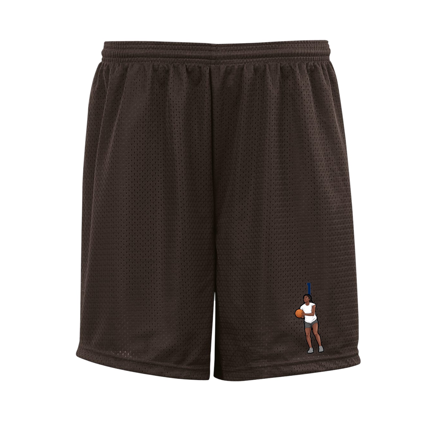 Shorts — Number Top in Brown