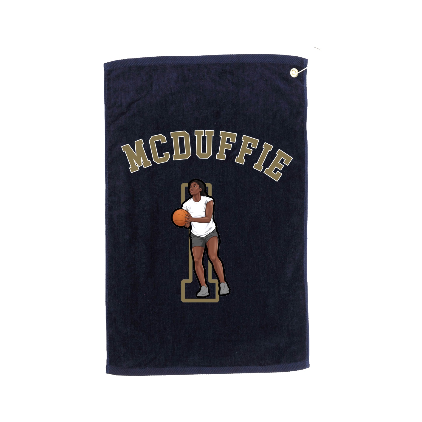 Golf Towel — Shirsey Arch in Navy