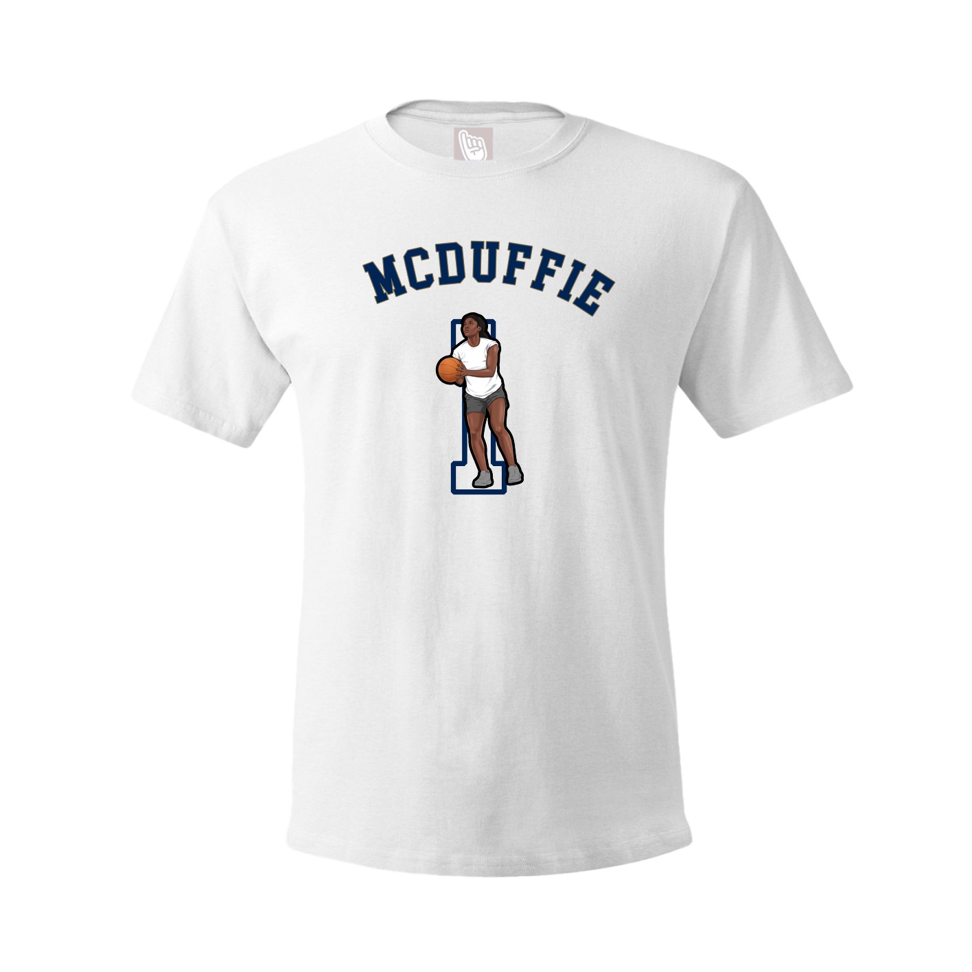 Youth Tee — Shirsey Arch in White