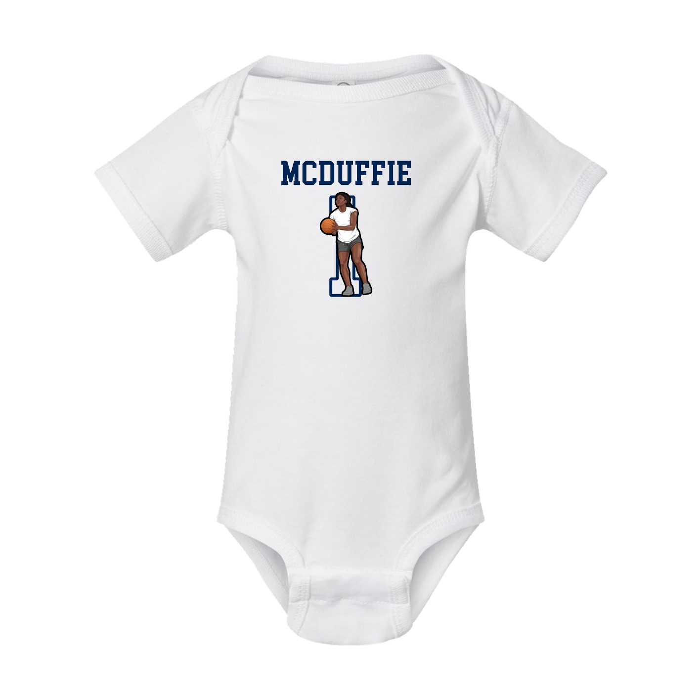 Baby Onesie — Shirsey in White