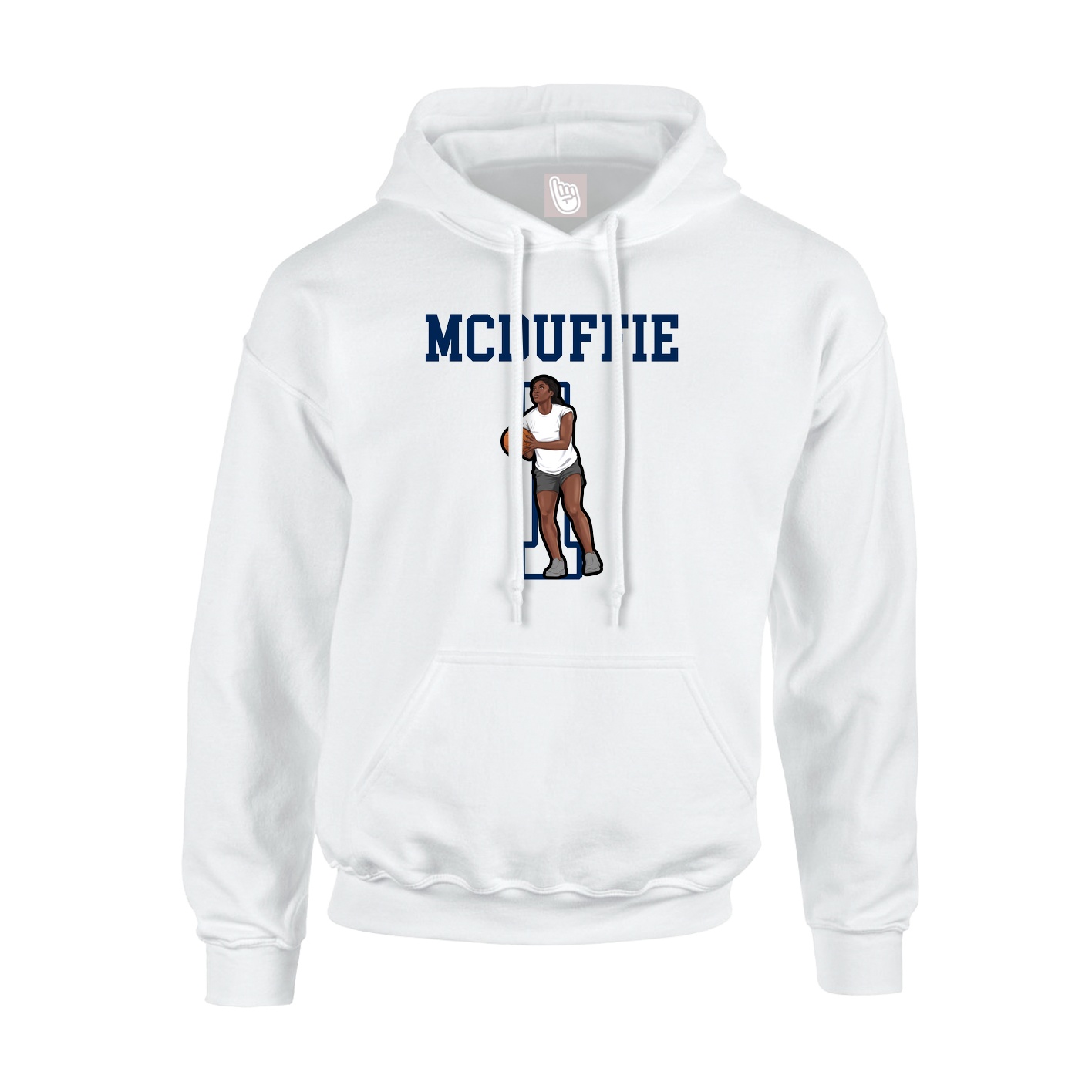 Youth Hoodie — Shirsey in White