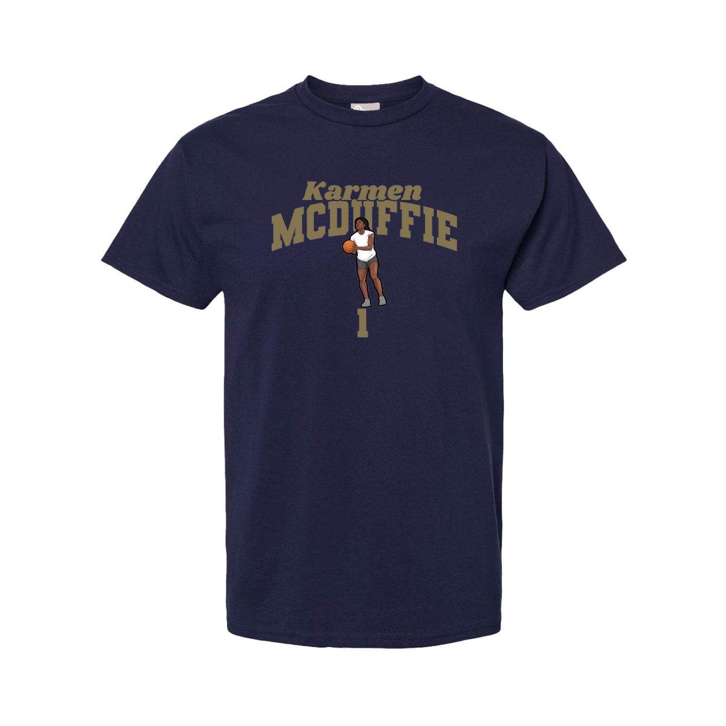 Youth Tee — Signature Arch in Navy