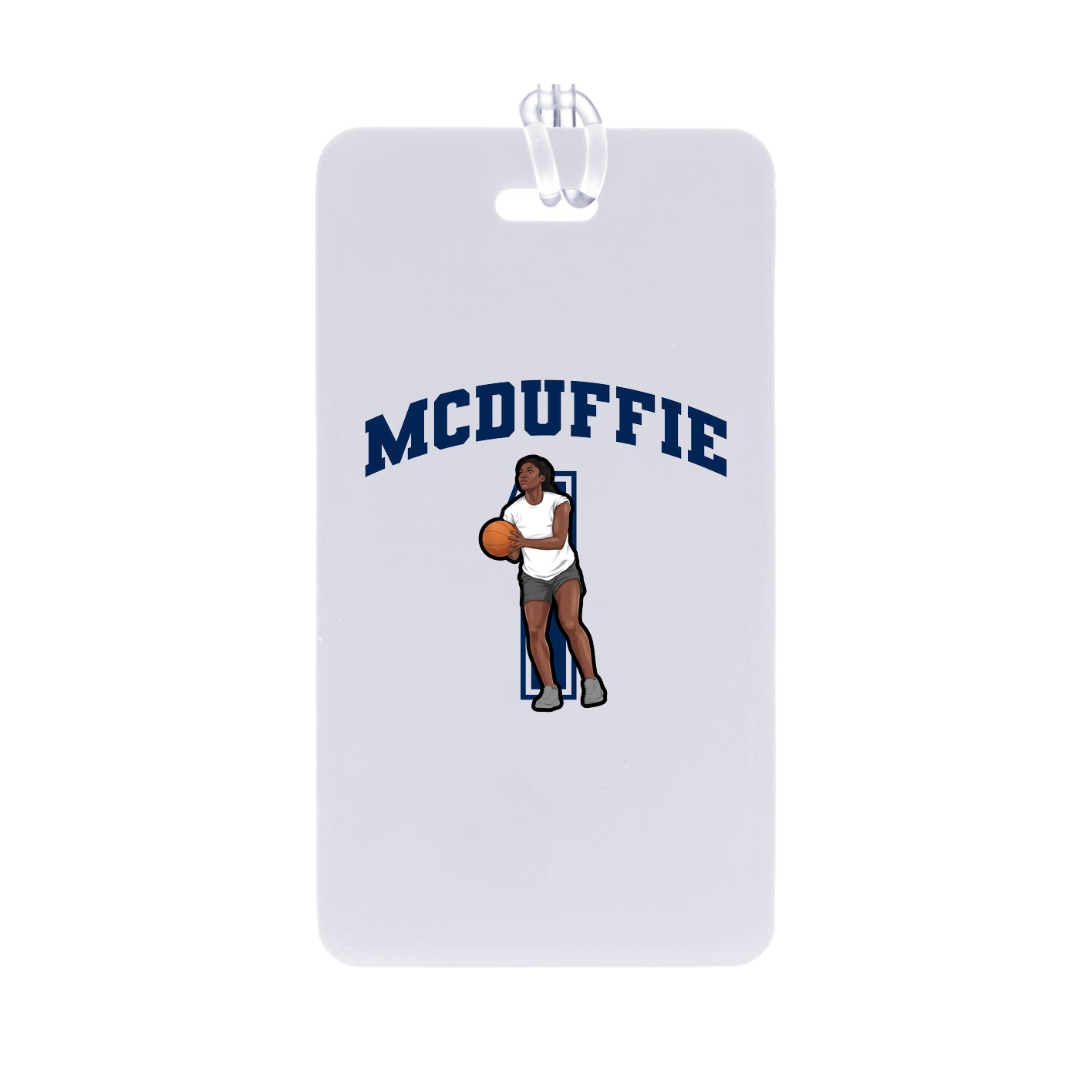 Bag Tag — Number in Classic