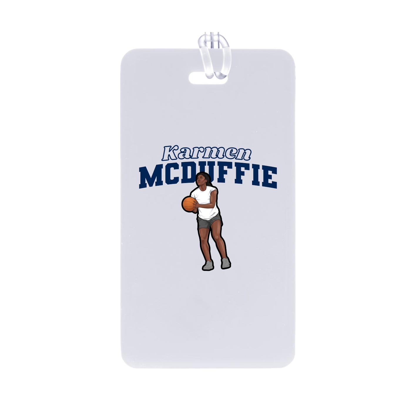 Bag Tag — Name Arch in Classic
