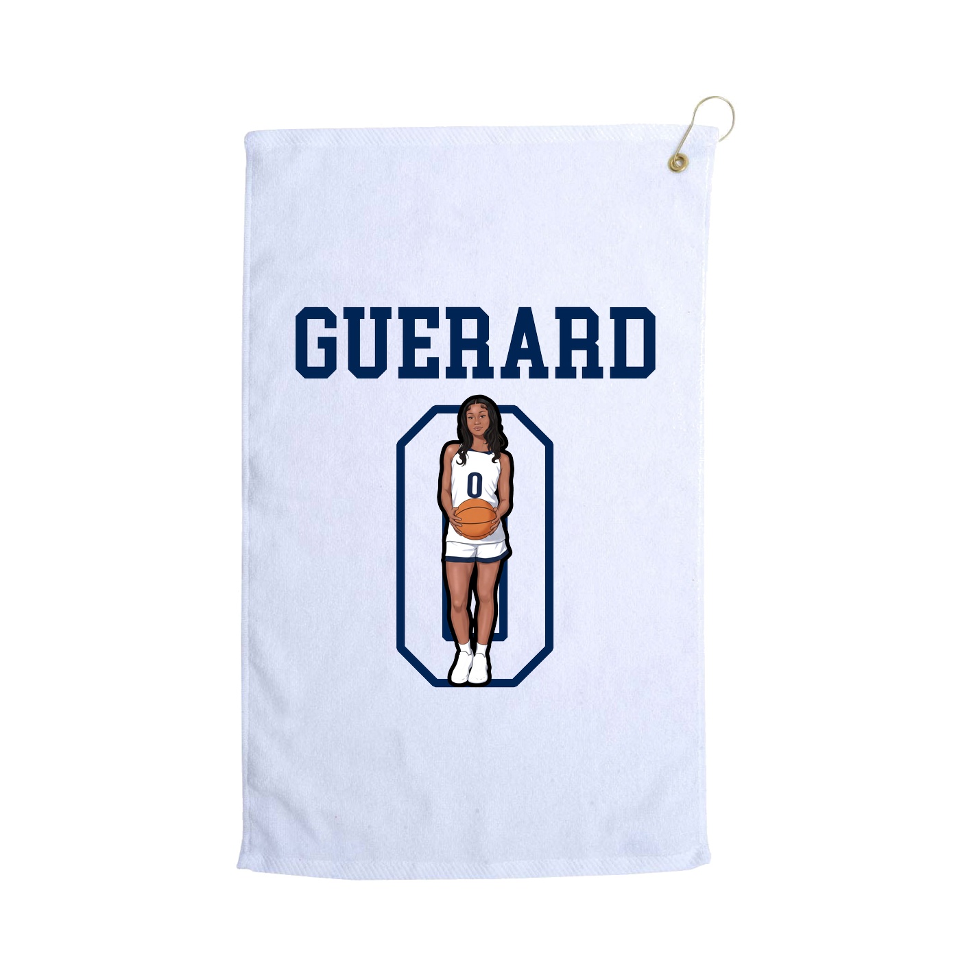 Golf Towel — Shirsey in White