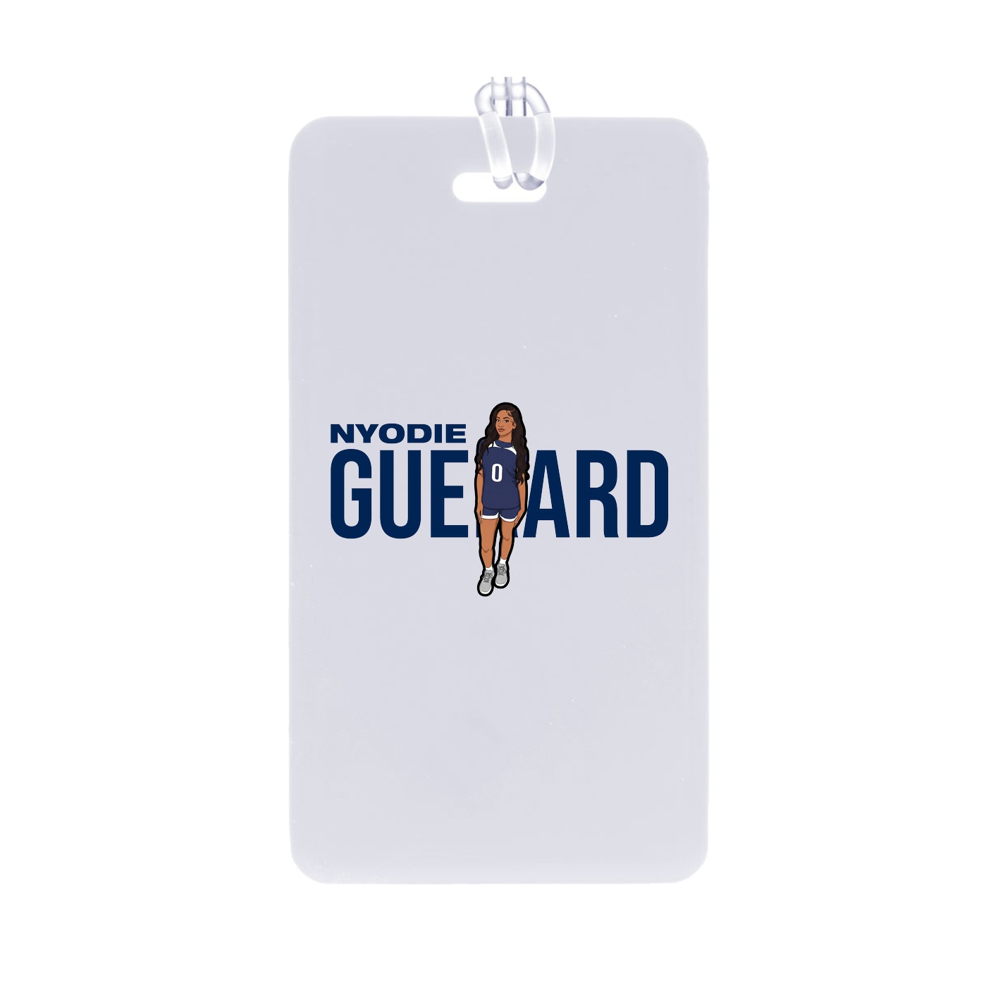 Bag Tag — Player Name in Classic