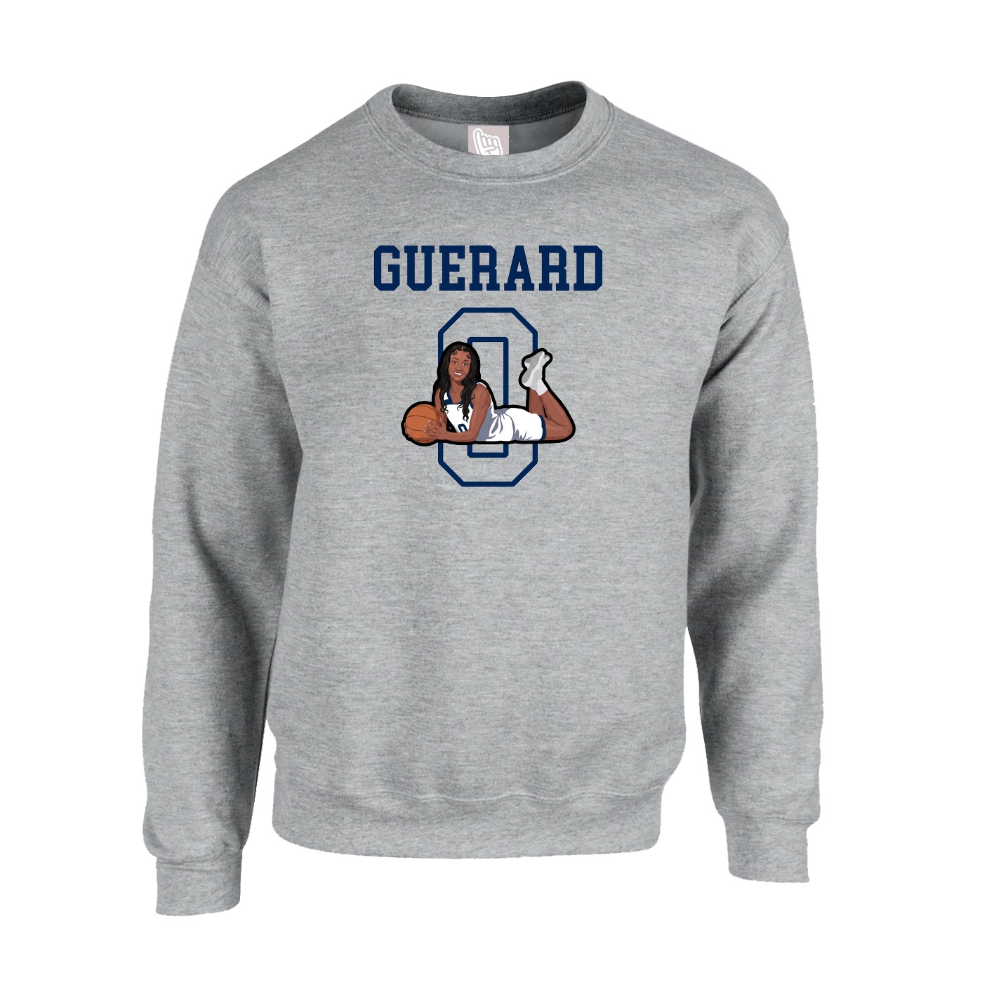 Fleece Crew — Shirsey in Grey