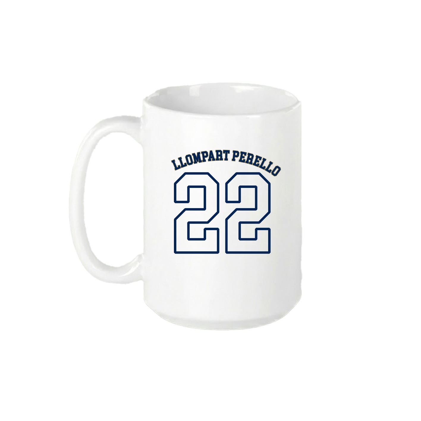 15oz Coffee Mug — Shirsey Arch in White