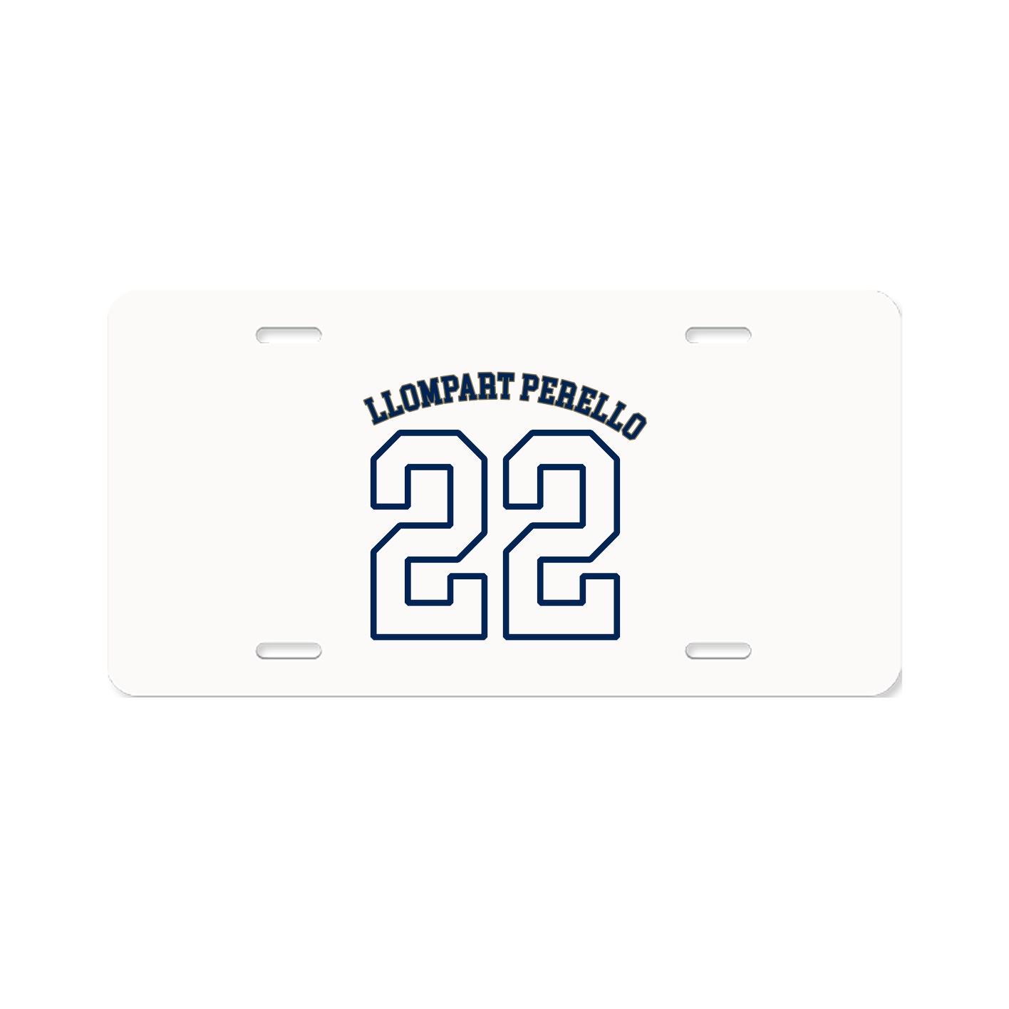 License Plate — Shirsey Arch in Classic