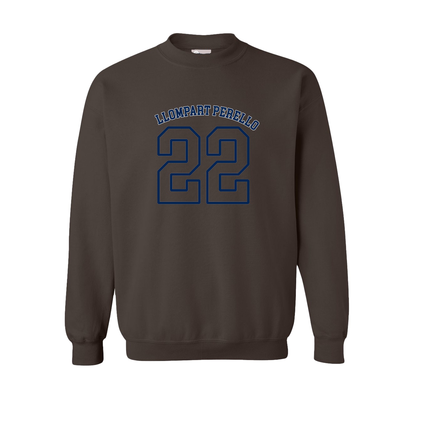 Fleece Crew — Shirsey Arch in Brown