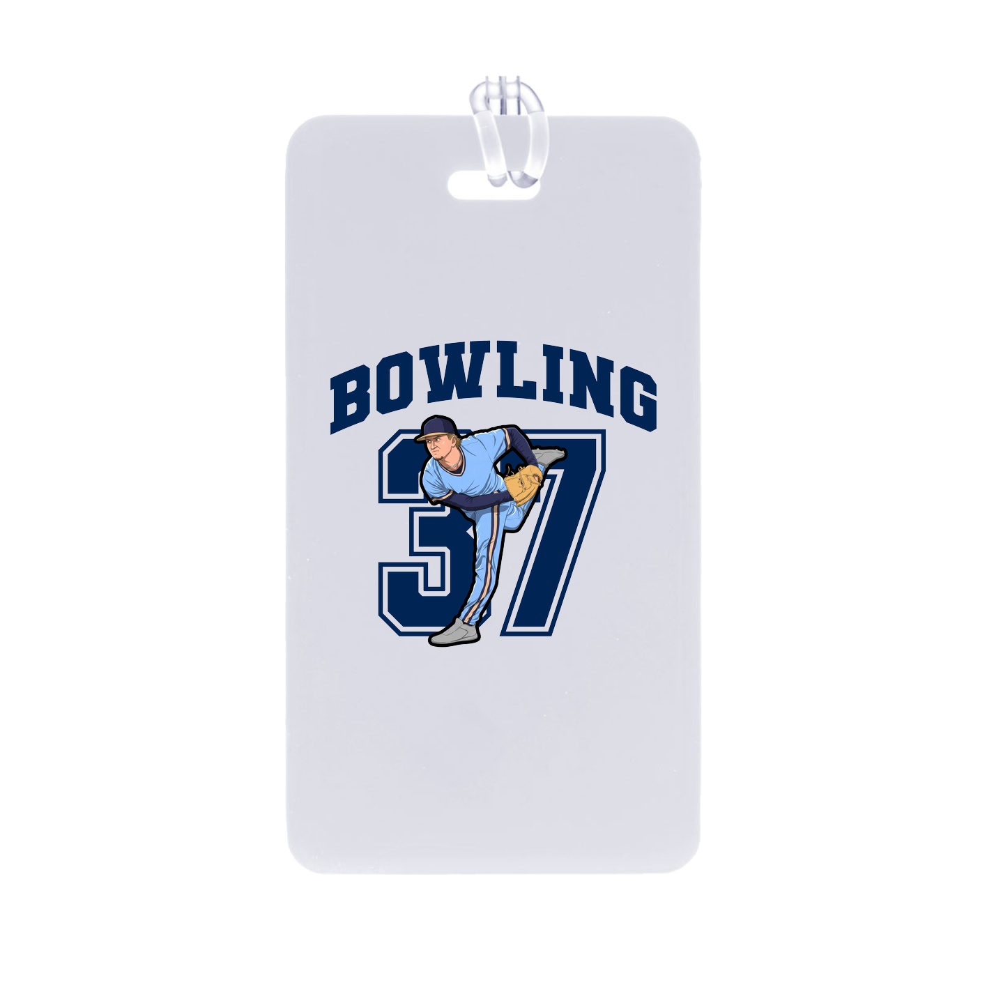 Bag Tag — Number in Classic