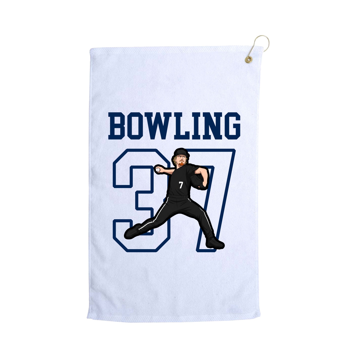 Golf Towel — Shirsey in White