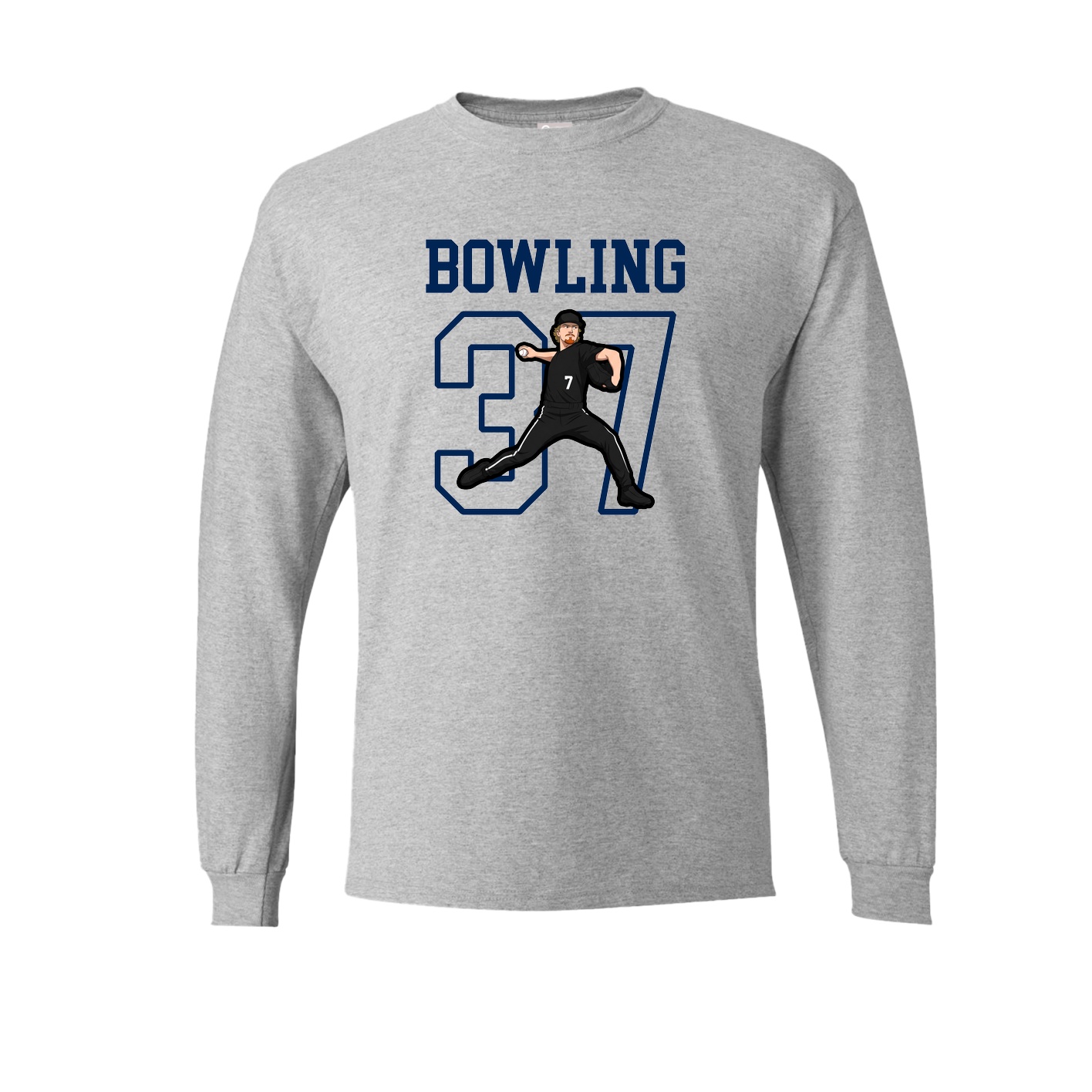 Long Sleeve Tee — Shirsey in Grey