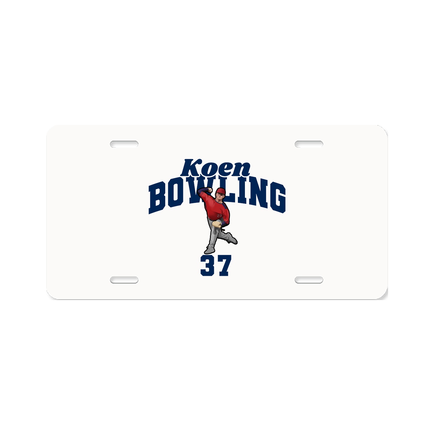 License Plate — Signature Arch in Classic