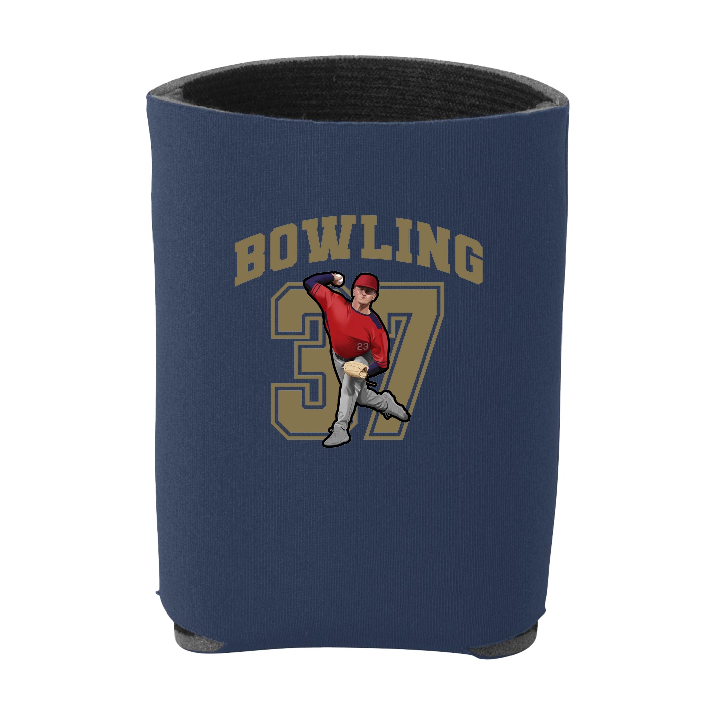 Can Holder — Number in Navy