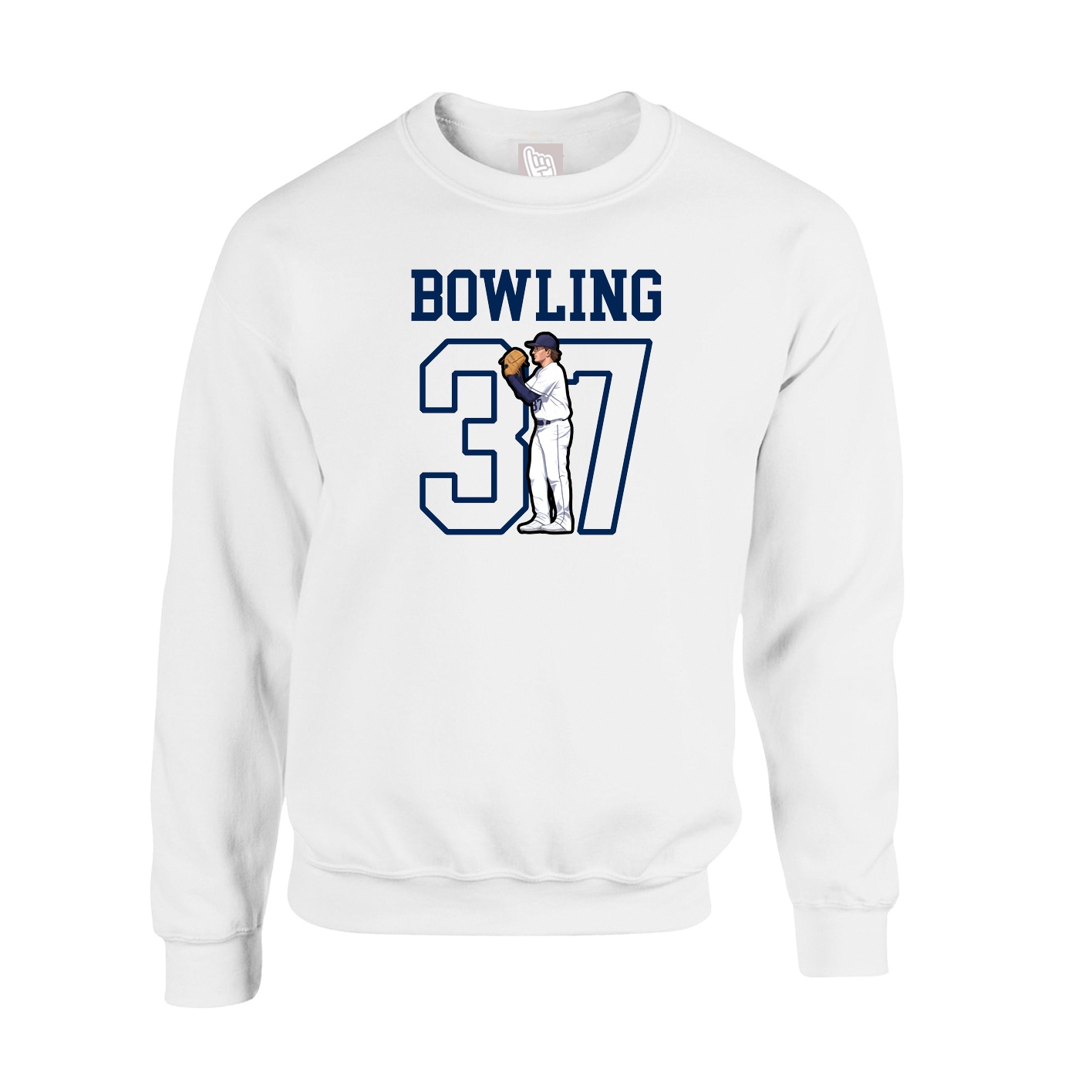 Fleece Crew — Shirsey in White
