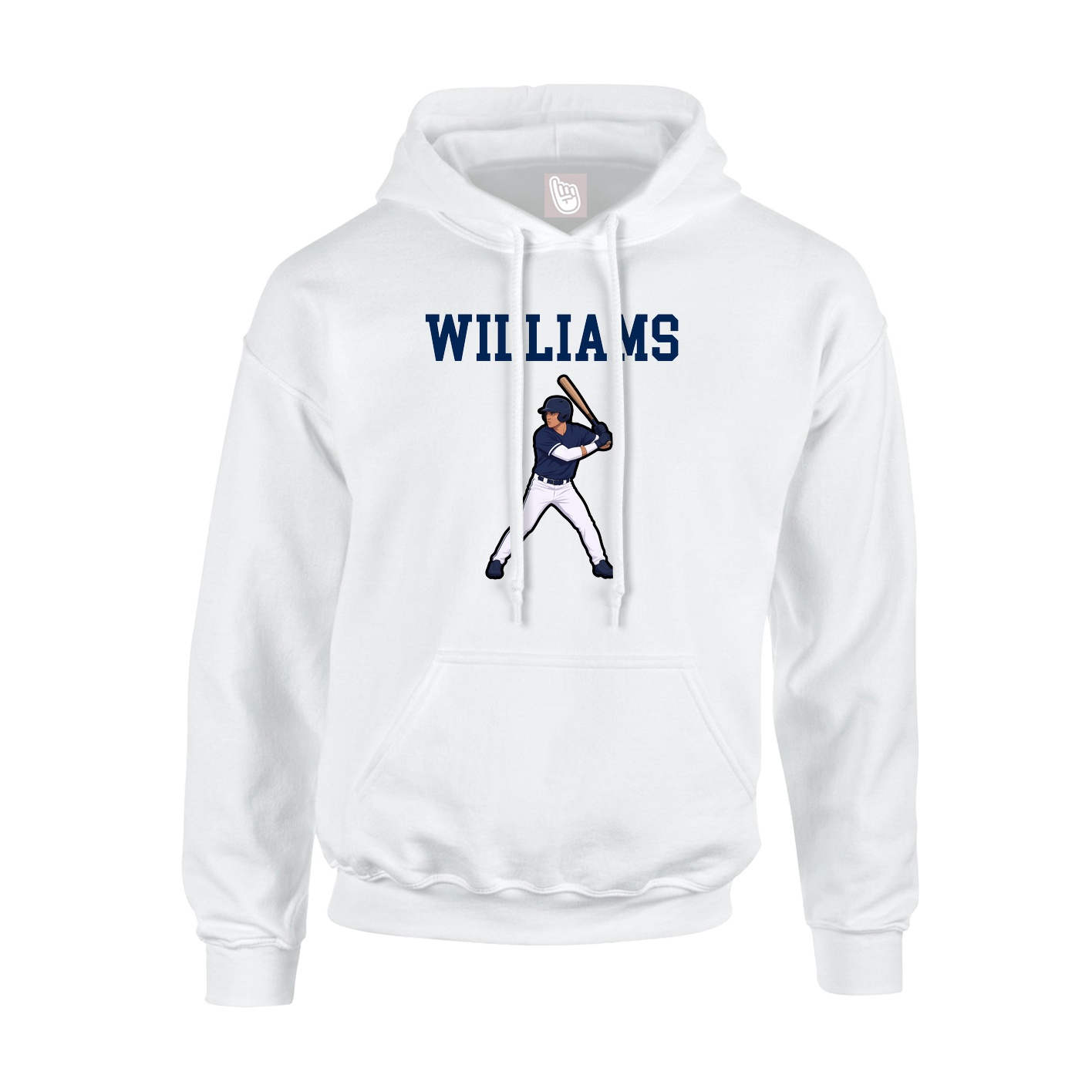 Youth Hoodie — Shirsey in White