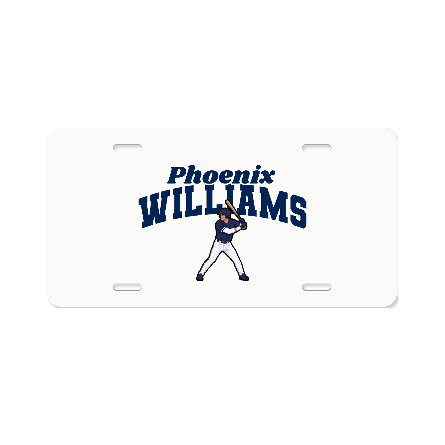 License Plate — Signature Arch in Classic