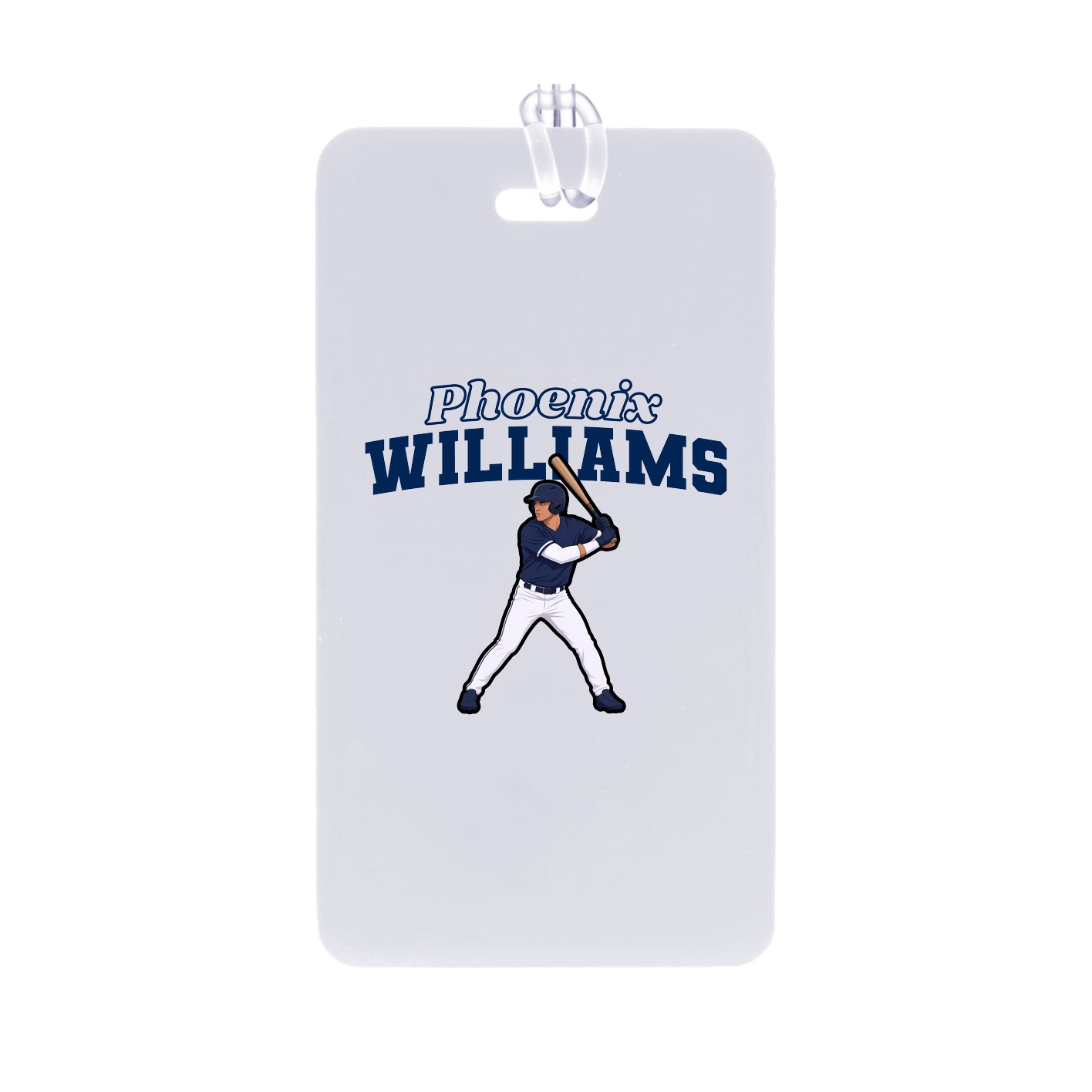 Bag Tag — Name Arch in Classic