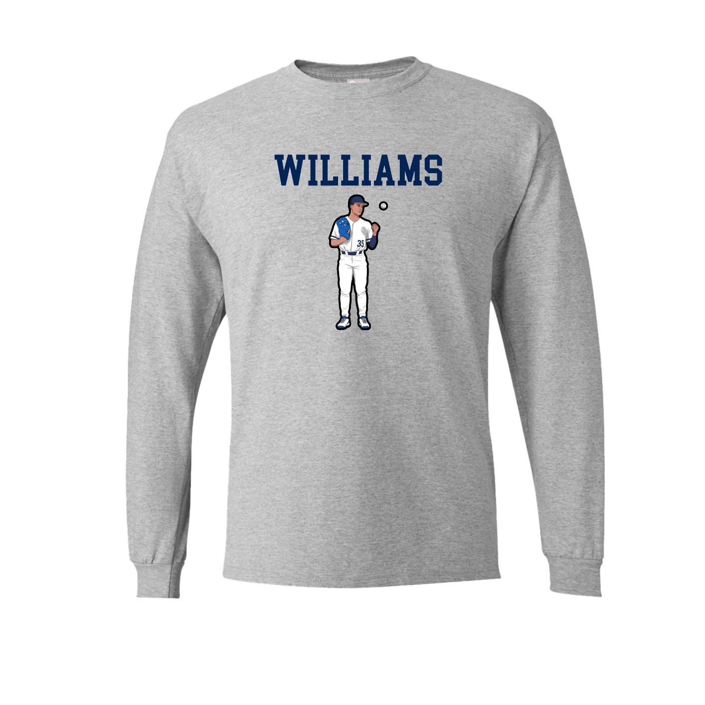 Long Sleeve Tee — Shirsey in Grey