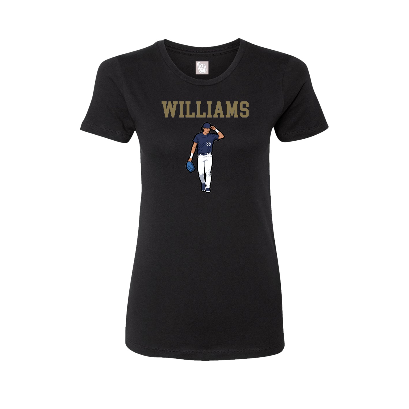 Fitted Women's Tee — Shirsey in Black