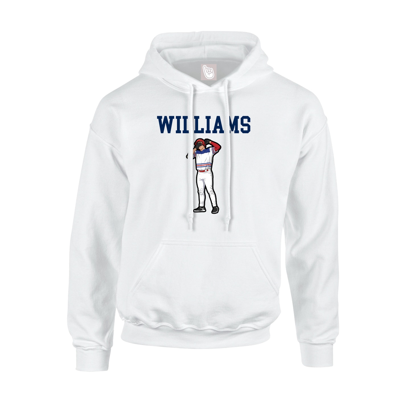 Hoodie — Shirsey in White