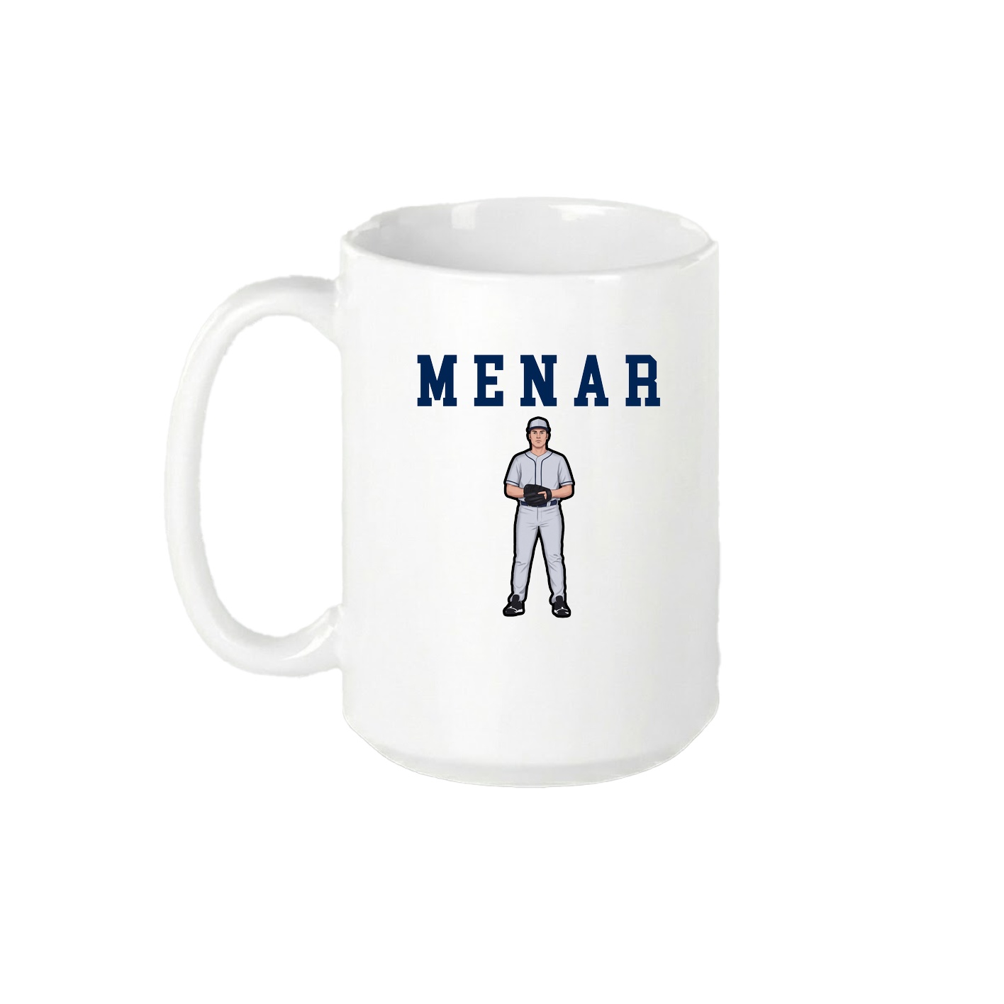 15oz Coffee Mug — Shirsey in White