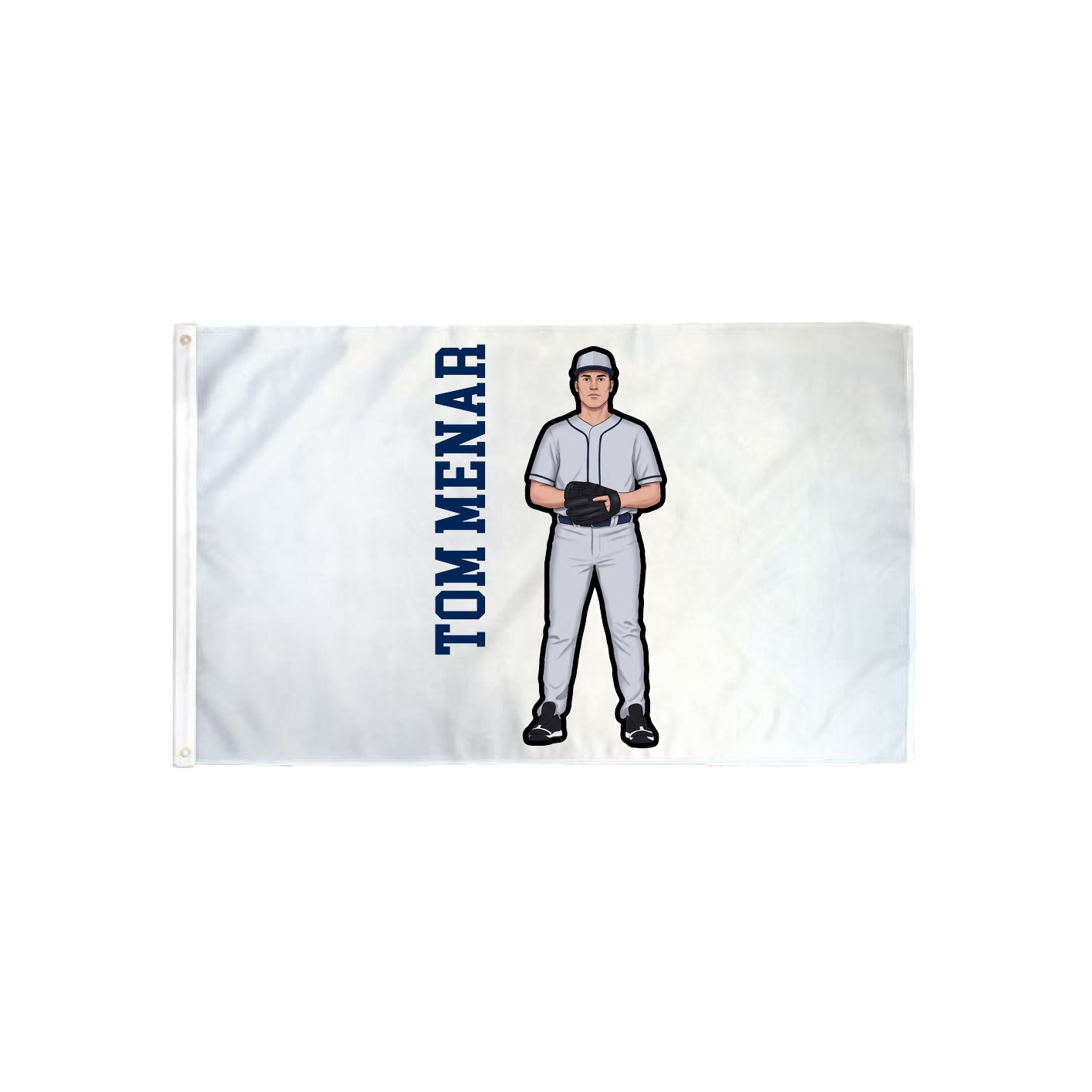 3x5 Flag — Name Vertical in Classic