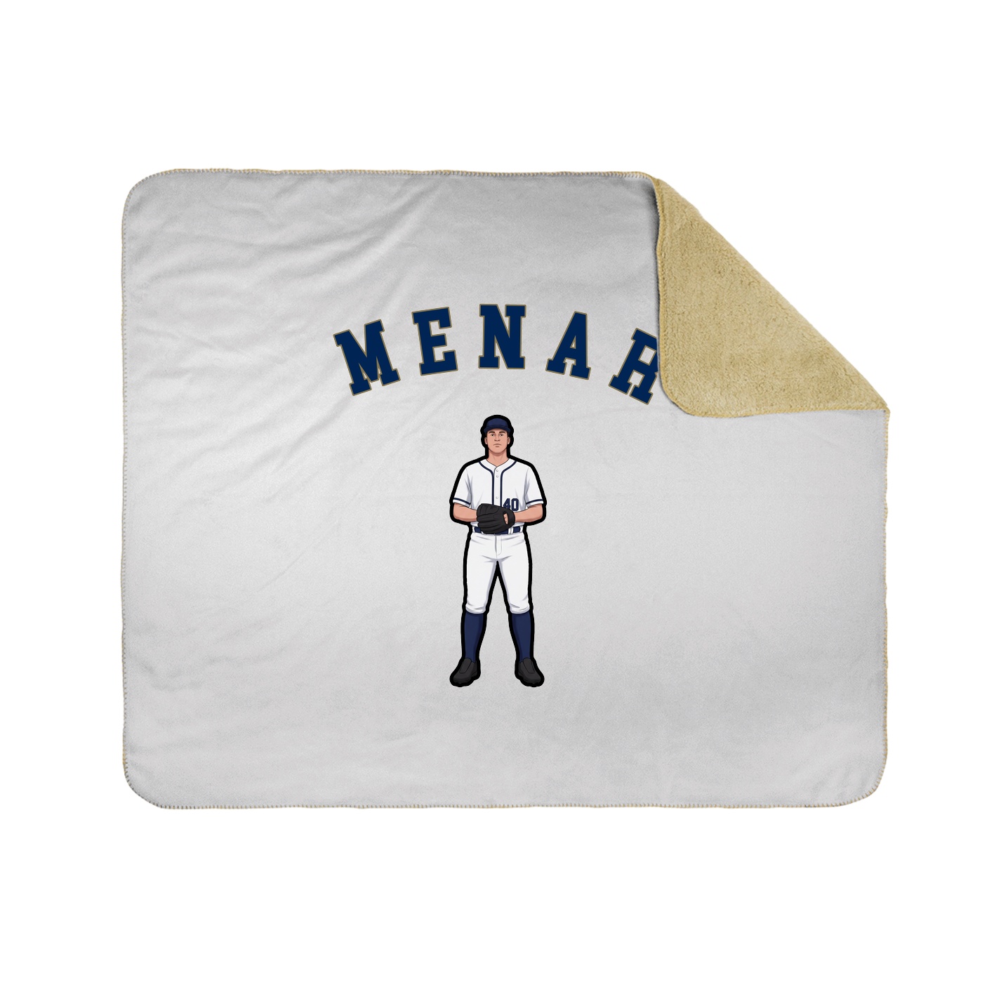 Throw Blanket — Shirsey Arch in White