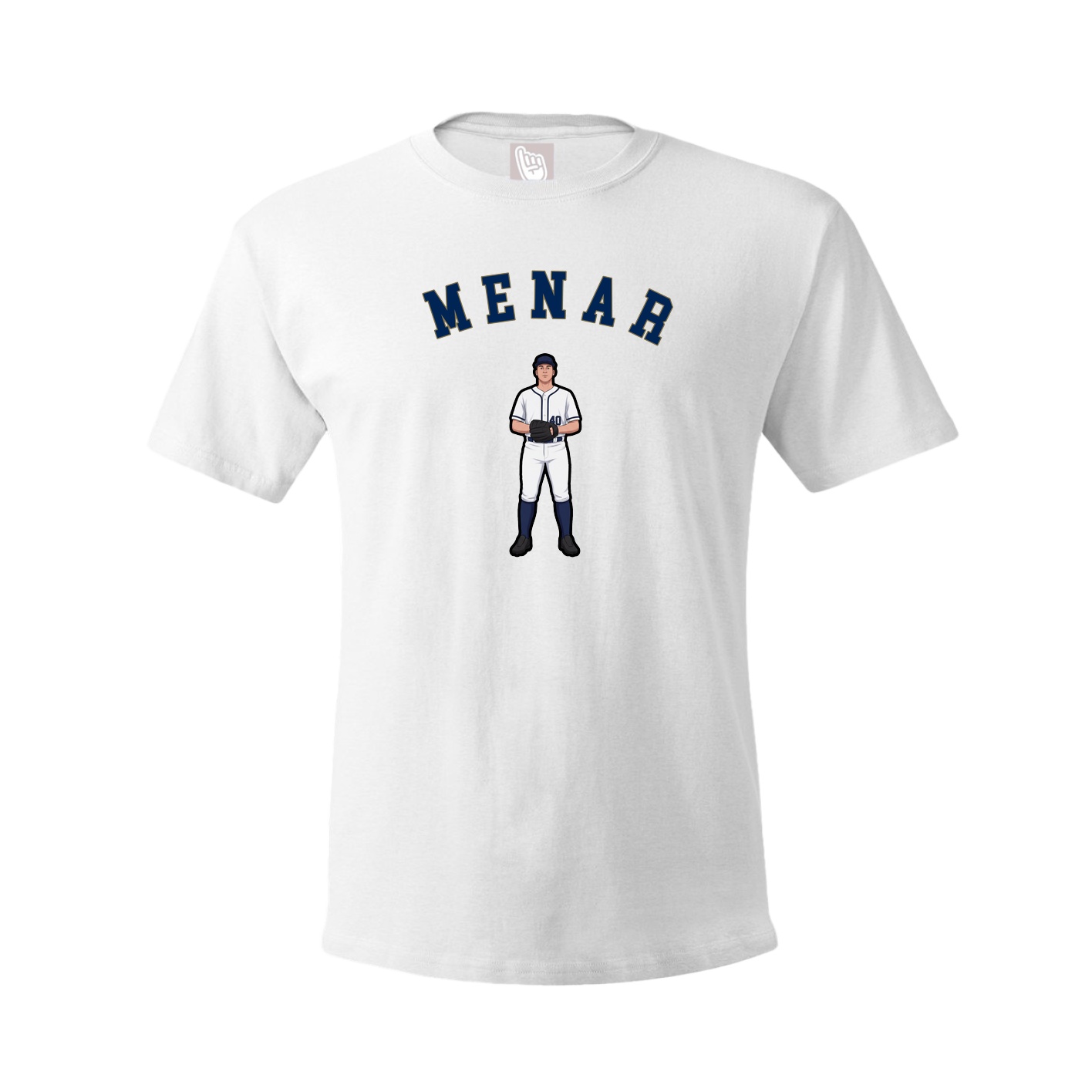 Youth Tee — Shirsey Arch in White