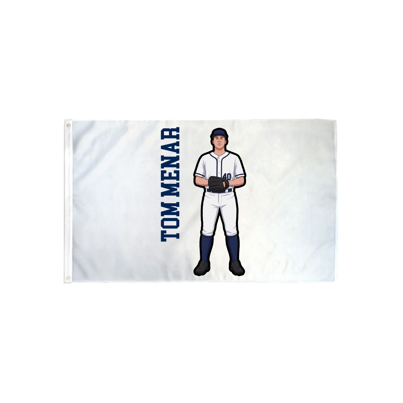 3x5 Flag — Name Vertical in Classic