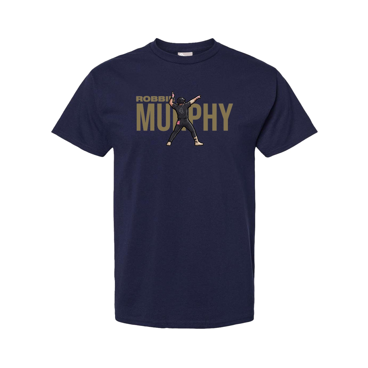 Youth Tee — Player Name in Navy