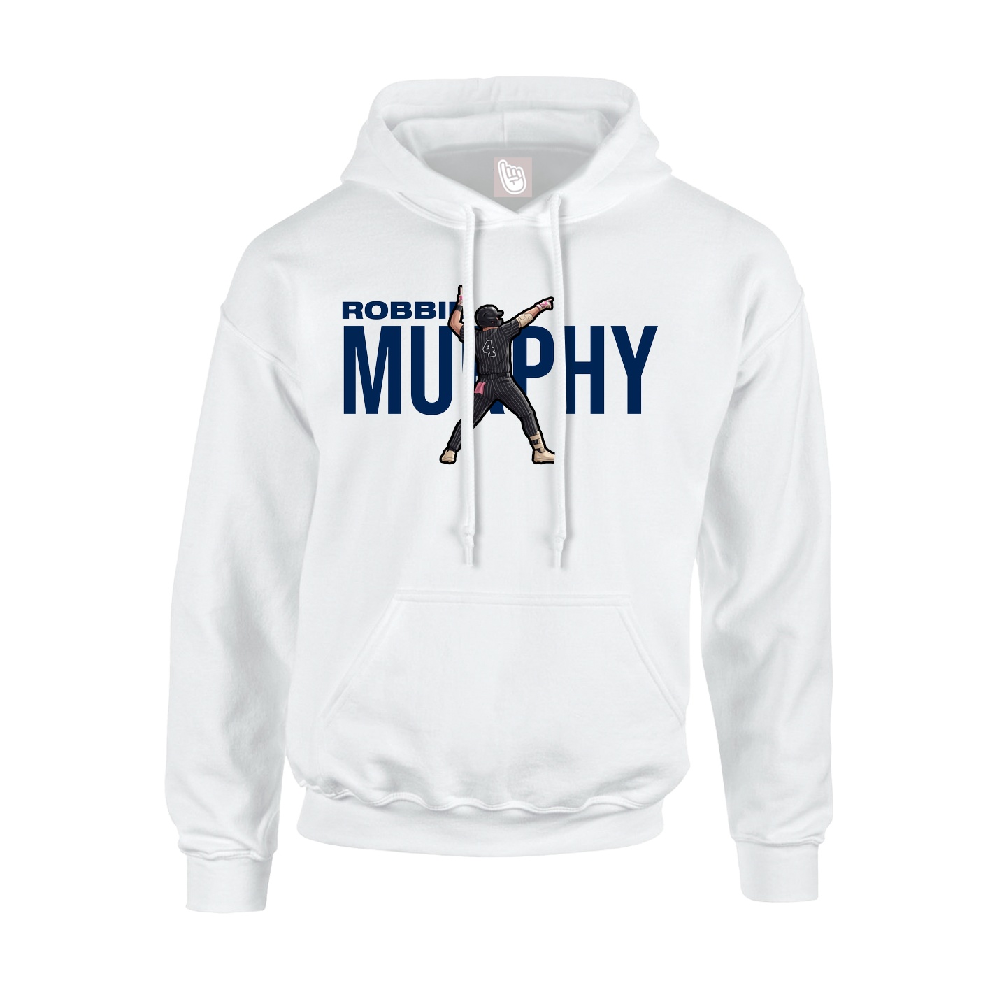 Hoodie — Player Name in White