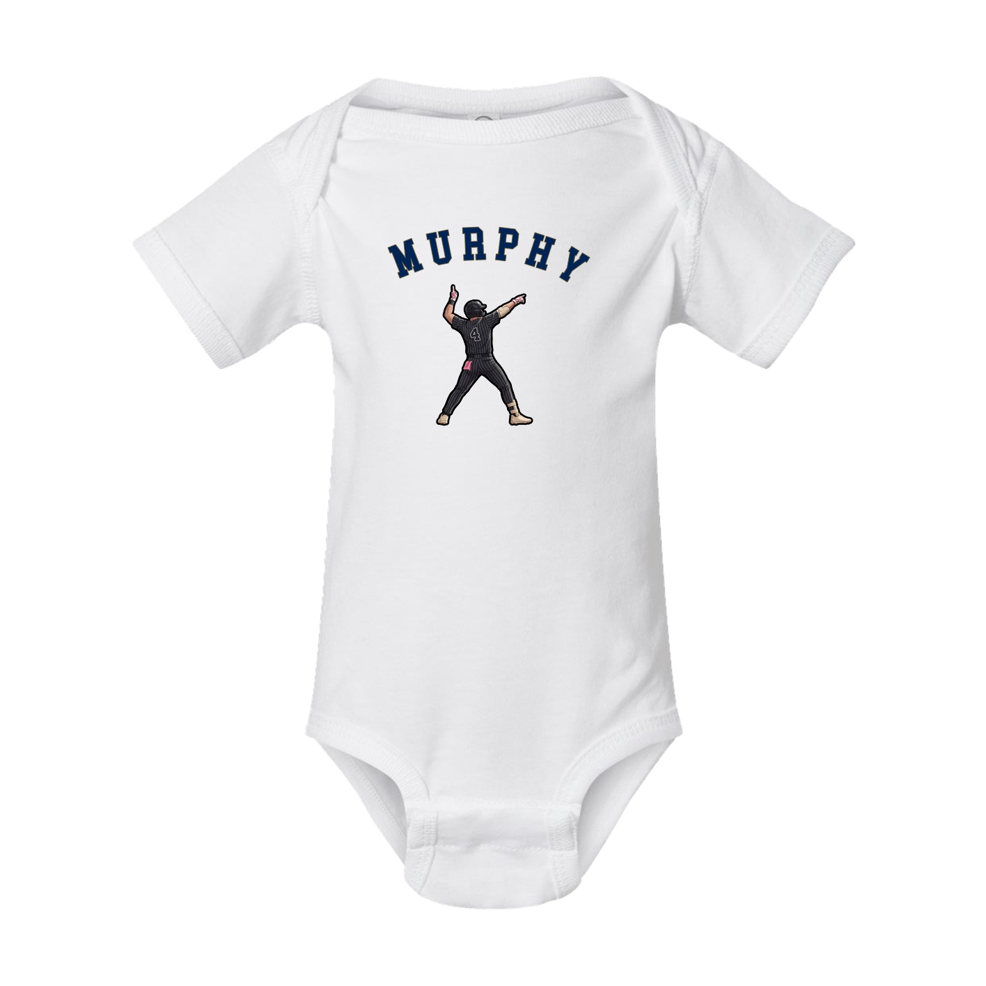 Baby Onesie — Shirsey Arch in White