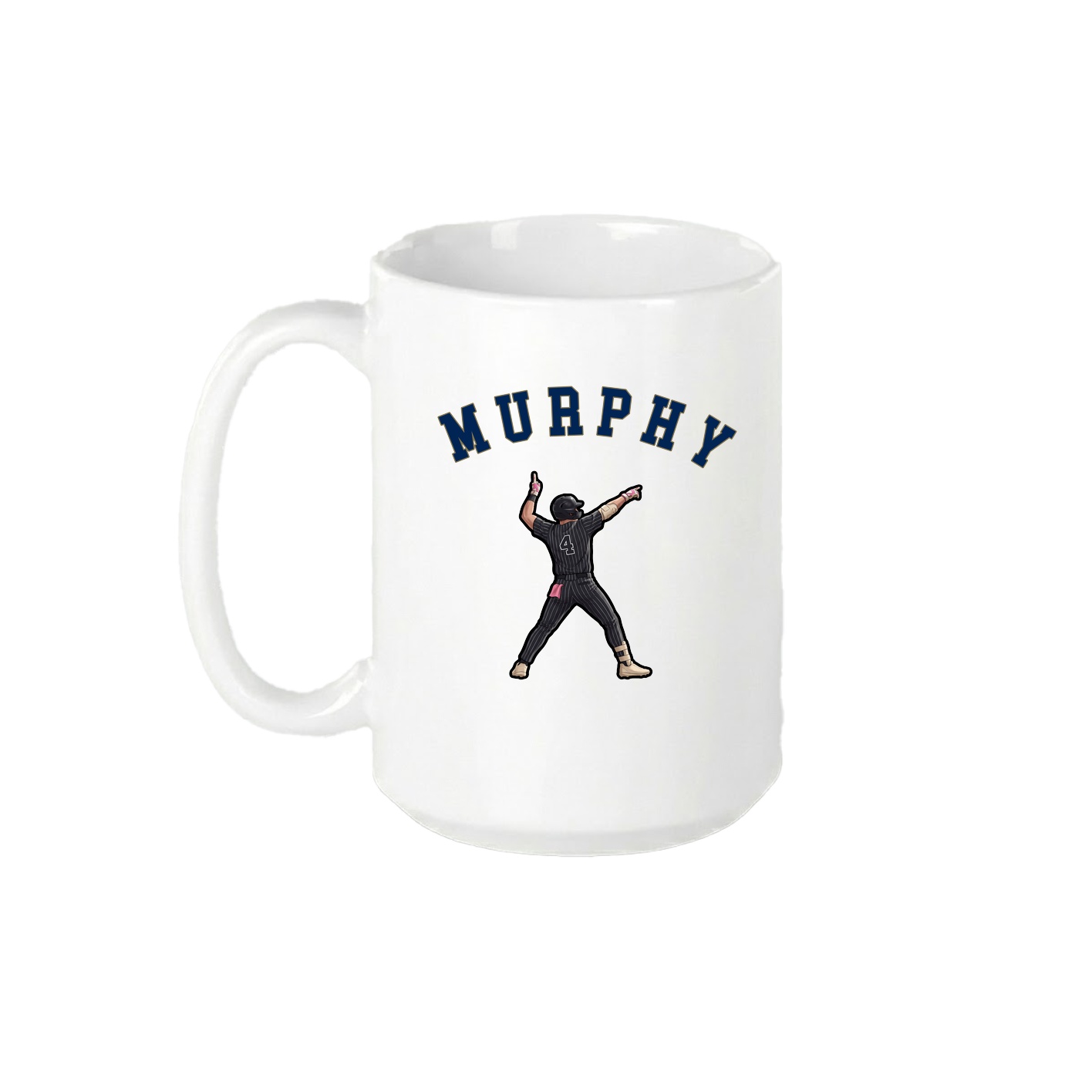 15oz Coffee Mug — Shirsey Arch in White