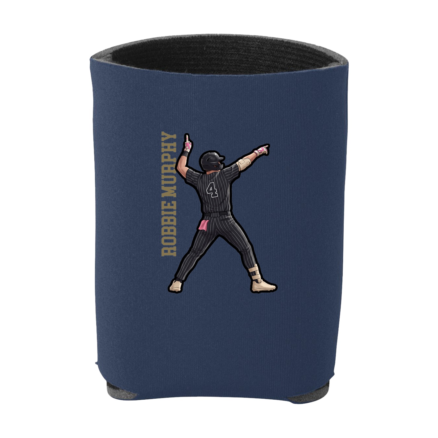 Can Holder — Name Vertical in Navy