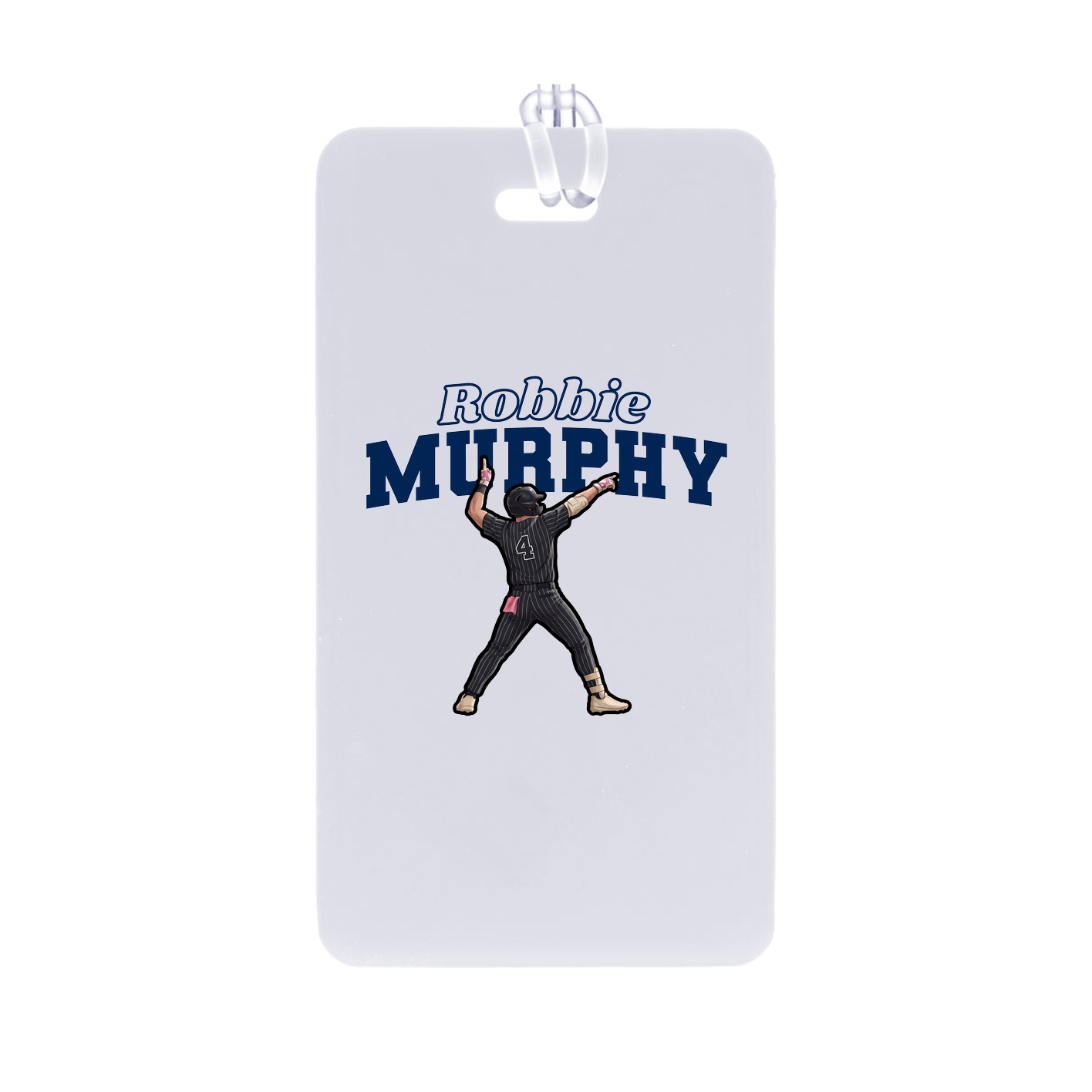 Bag Tag — Name Arch in Classic