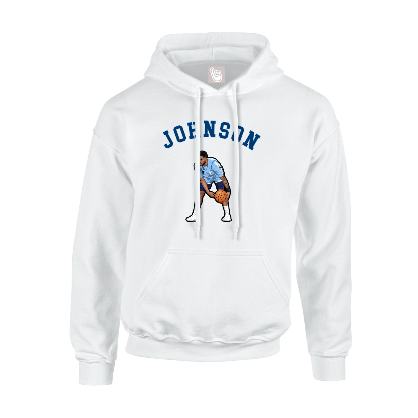 Youth Hoodie — Shirsey Arch in White