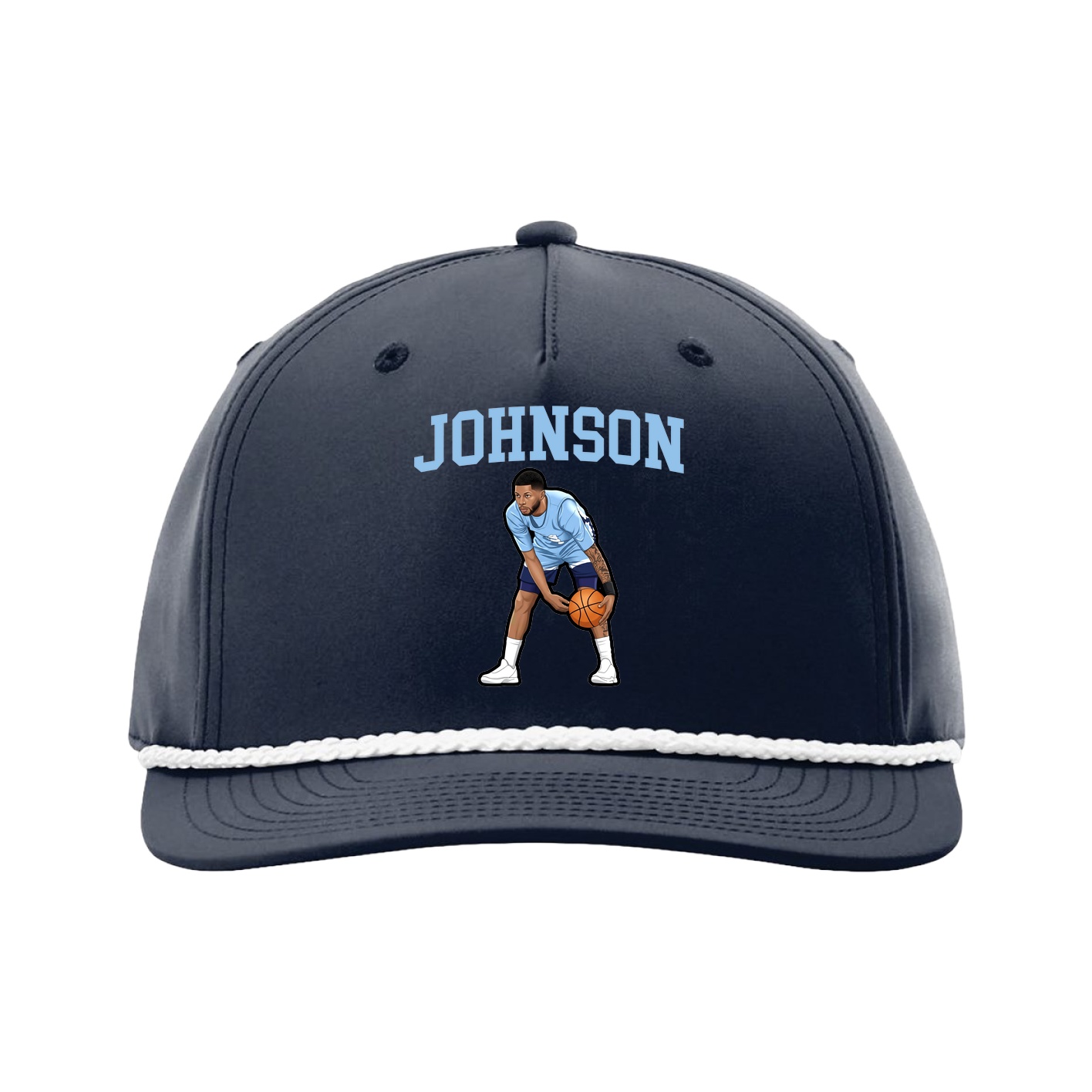 Five-Panel Classic Rope Cap — Shirsey in Navy