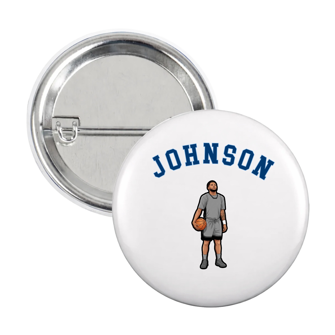 Game Day Button — Shirsey Arch in White