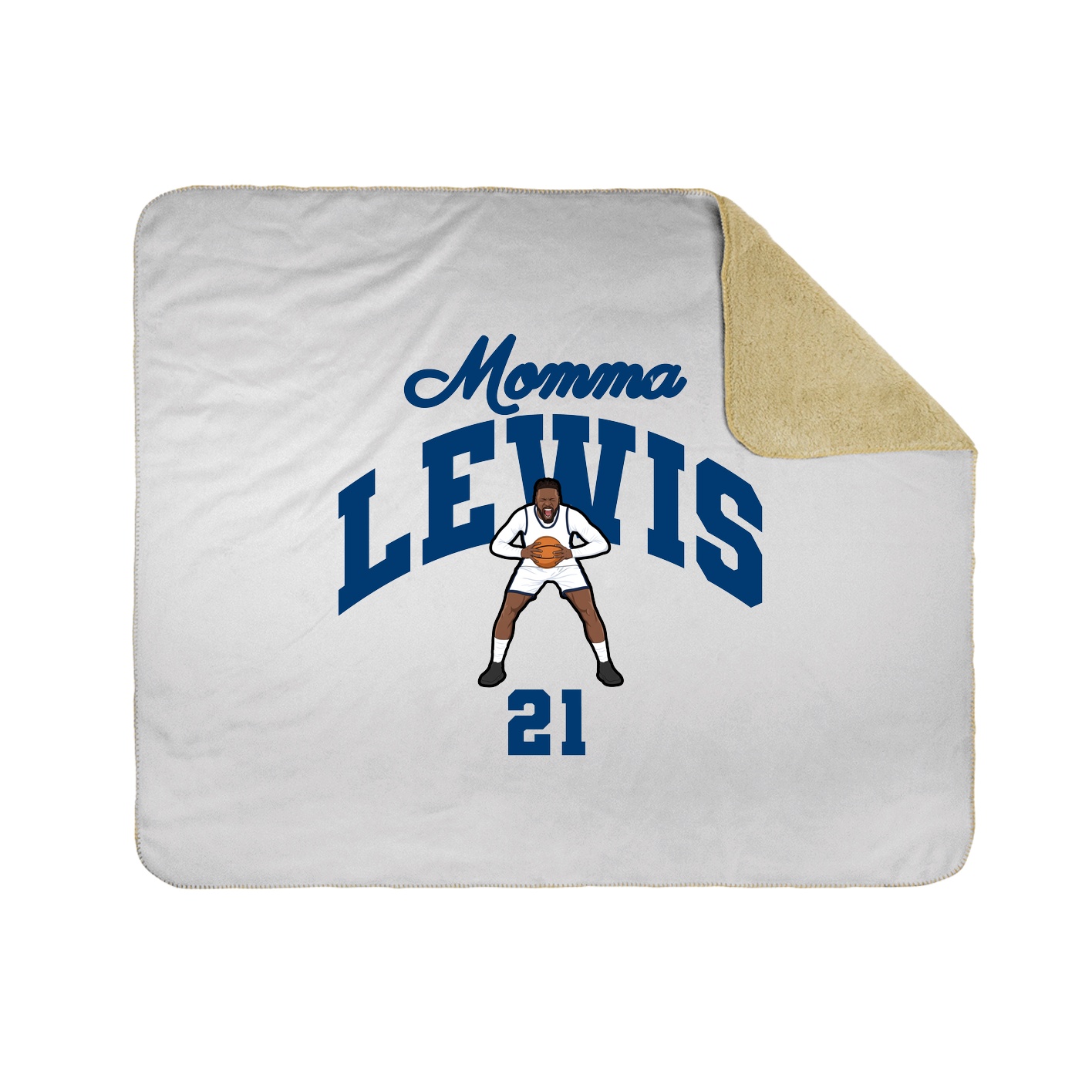 Throw Blanket — Mothers Day Arch in White