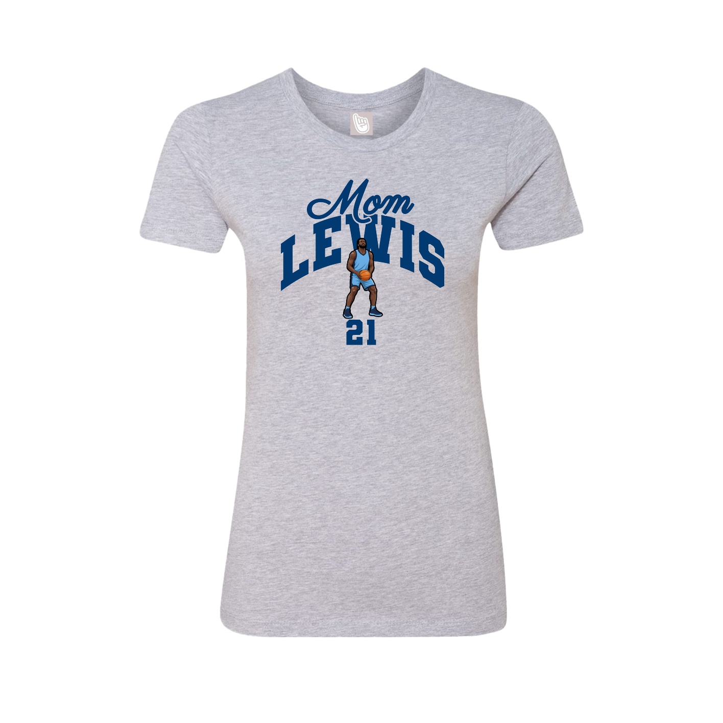 Womens Tee — Mothers Day Arch in Grey
