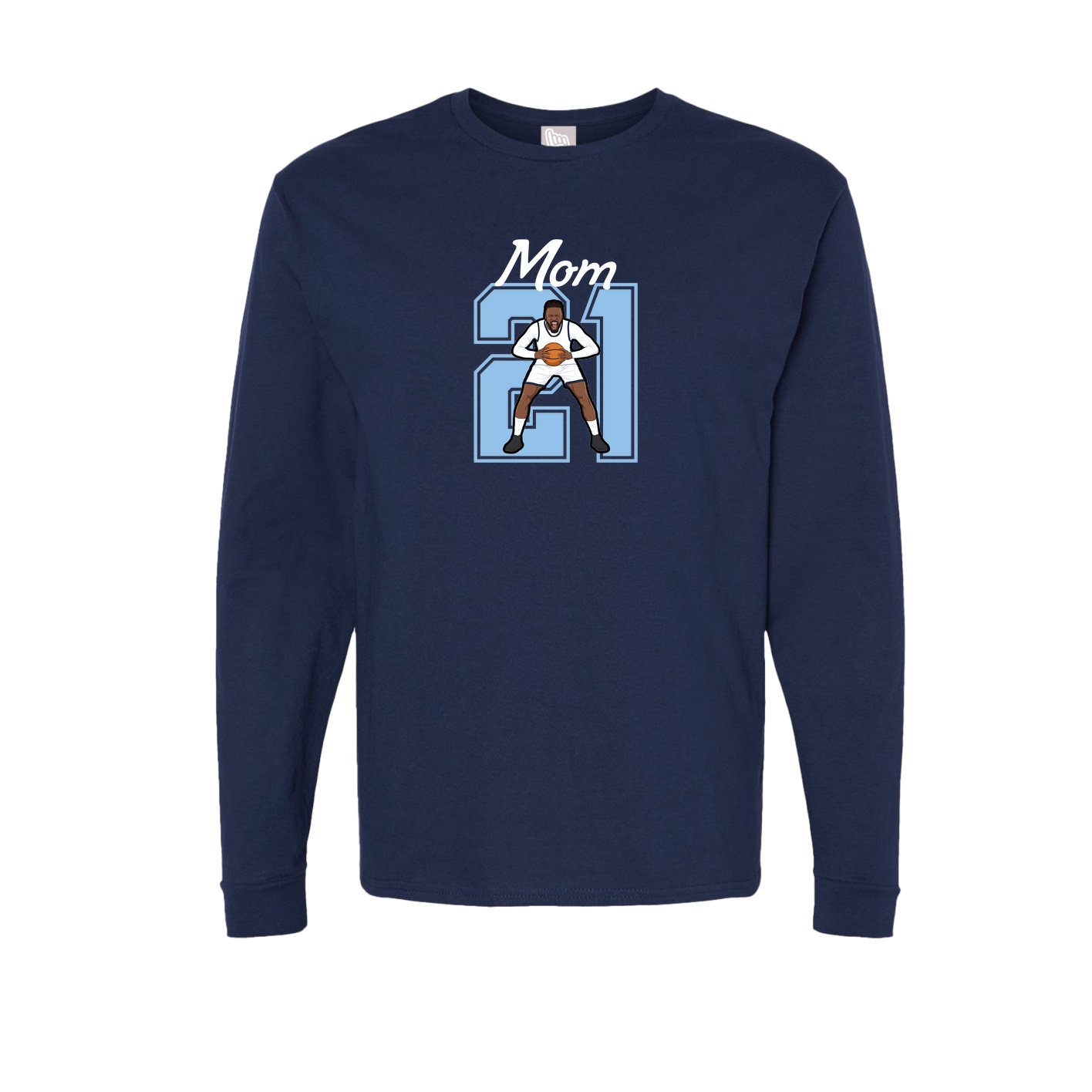 Long Sleeve Tee — Mothers Day Shirsey in Navy