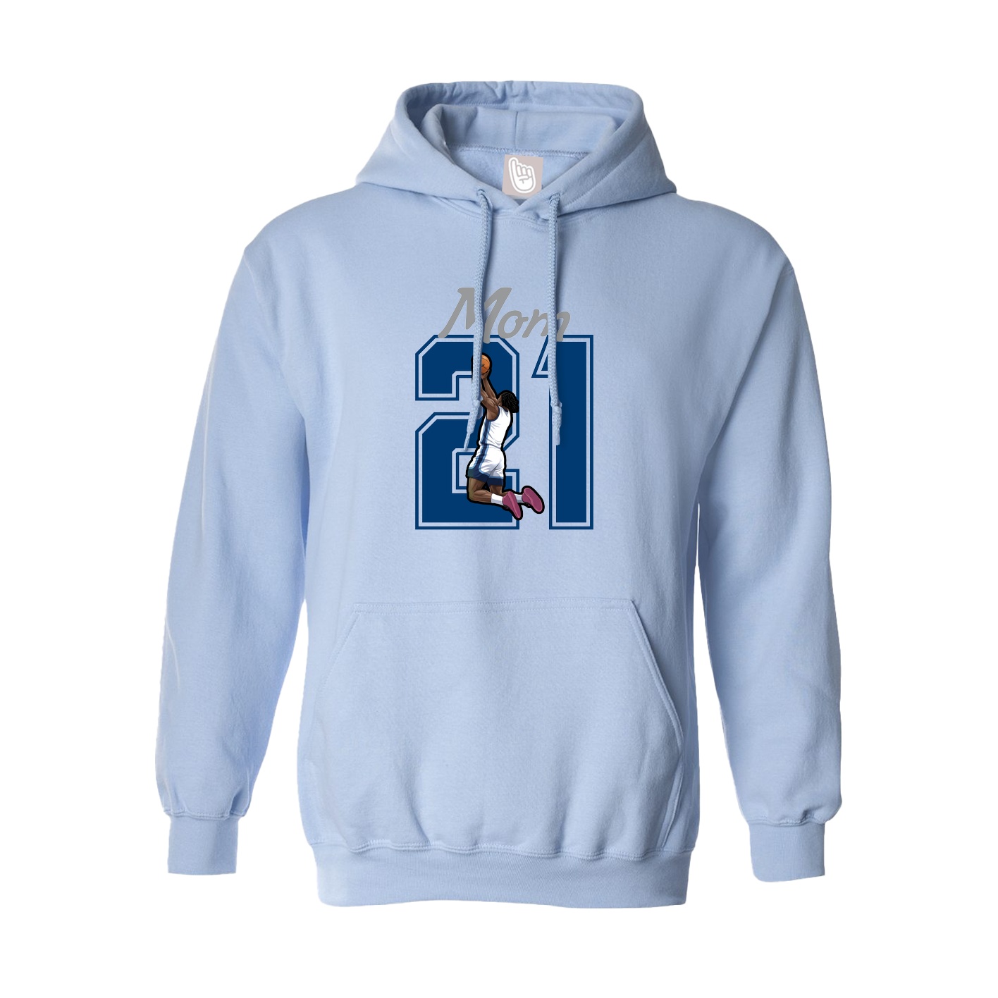 Hoodie — Mothers Day Shirsey in Light Blue